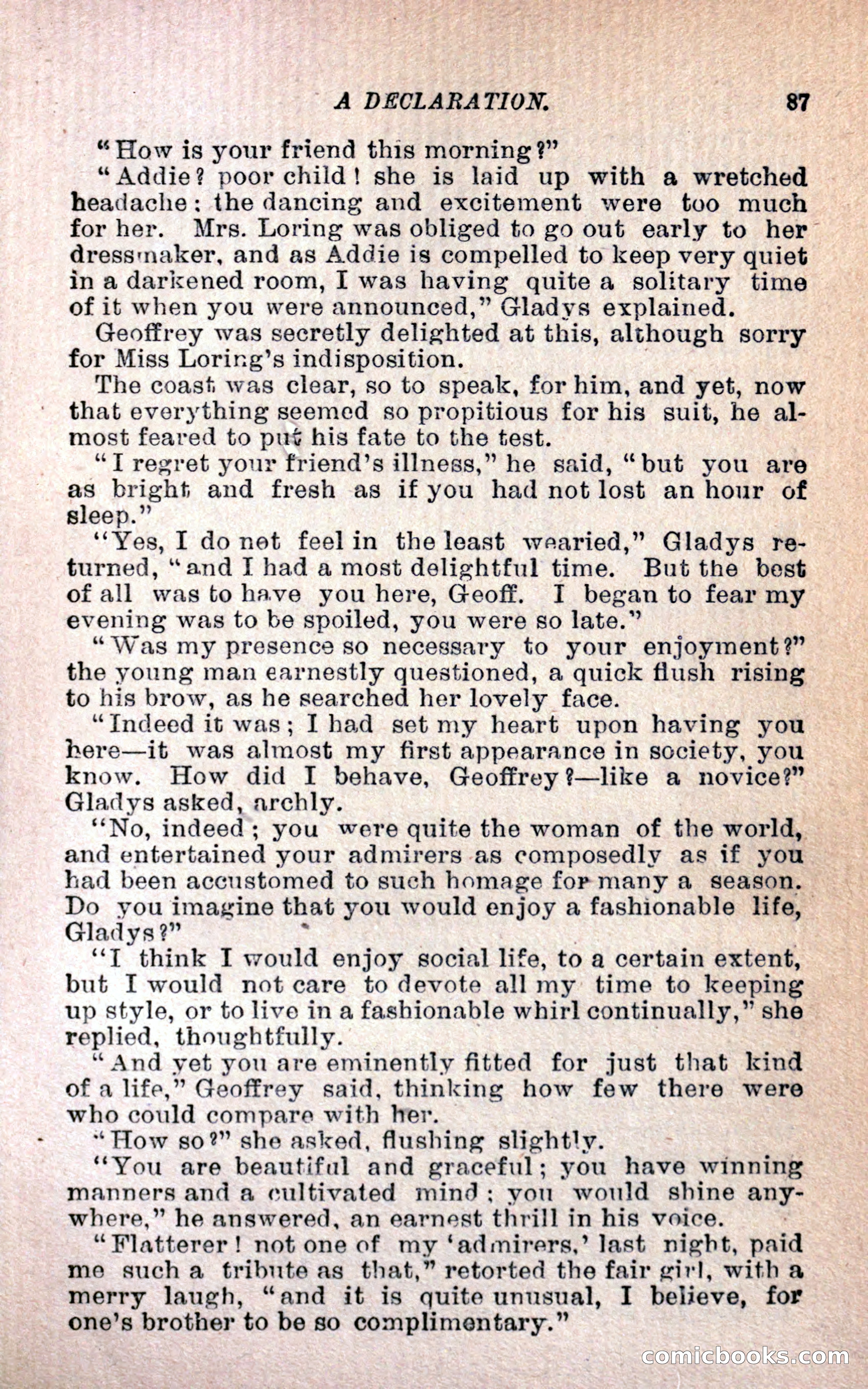 Geoffrey's Victory by Mrs Georgie Sheldon — page 91 of 324