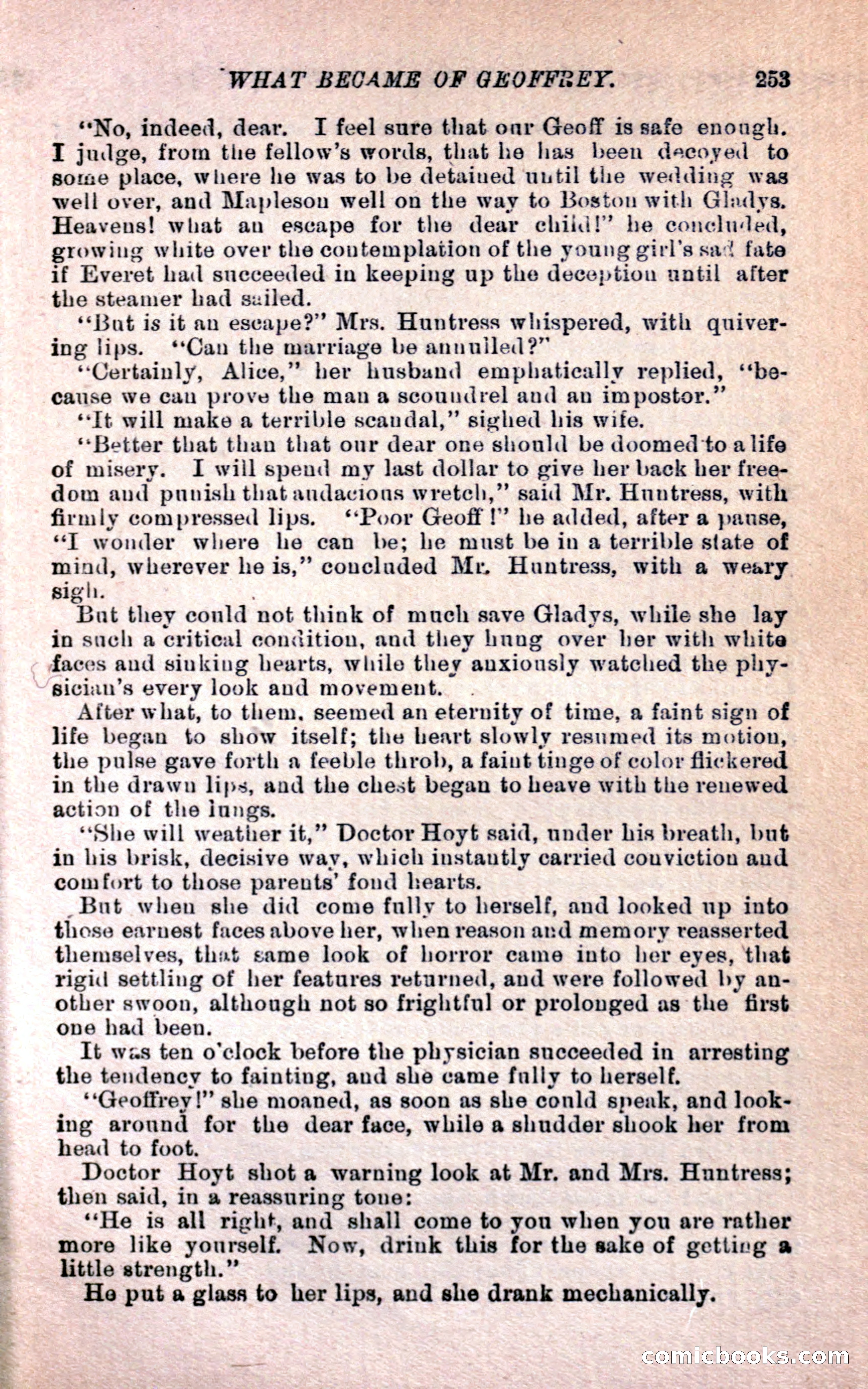 Geoffrey's Victory by Mrs Georgie Sheldon — page 257 of 324