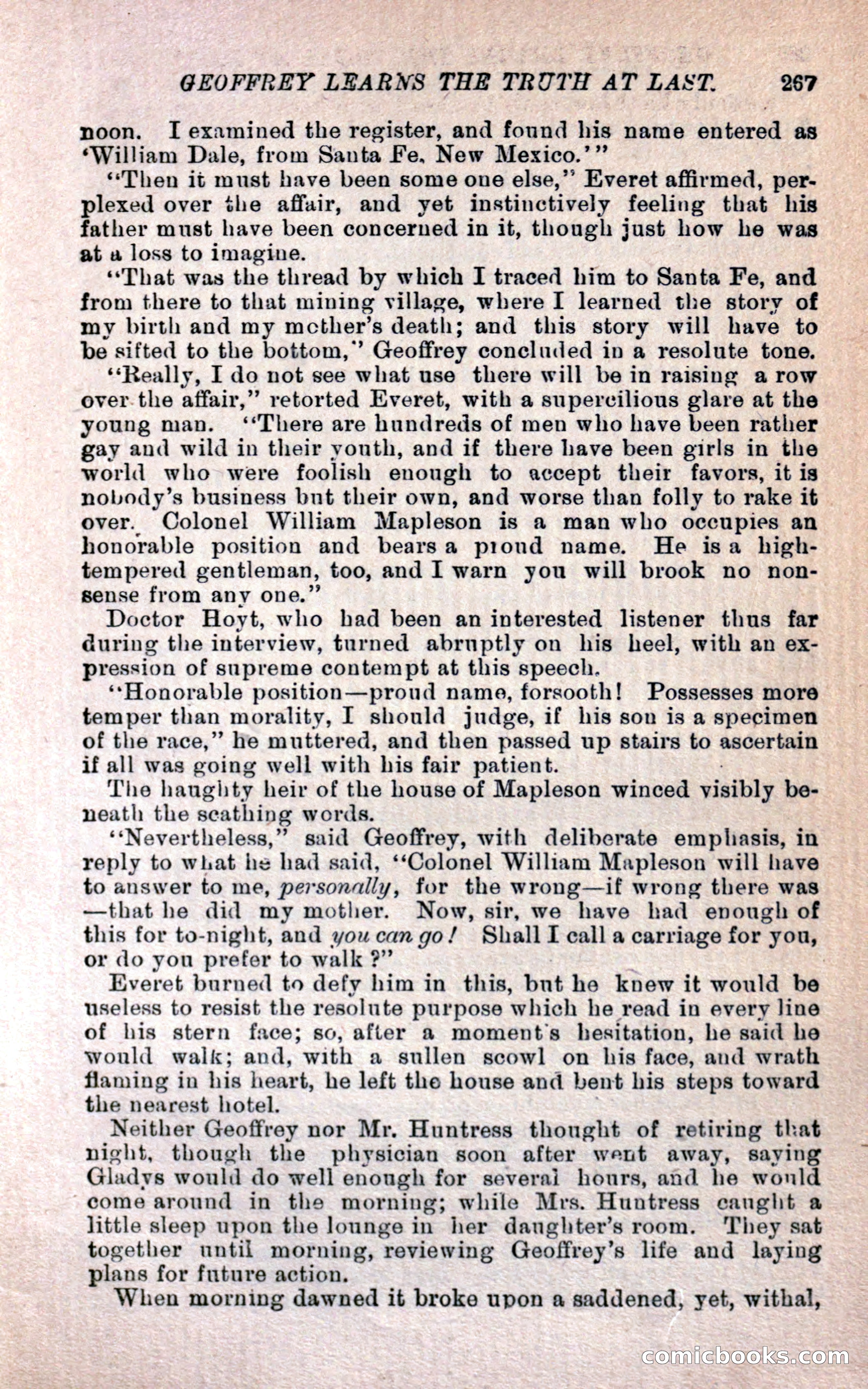Geoffrey's Victory by Mrs Georgie Sheldon — page 271 of 324