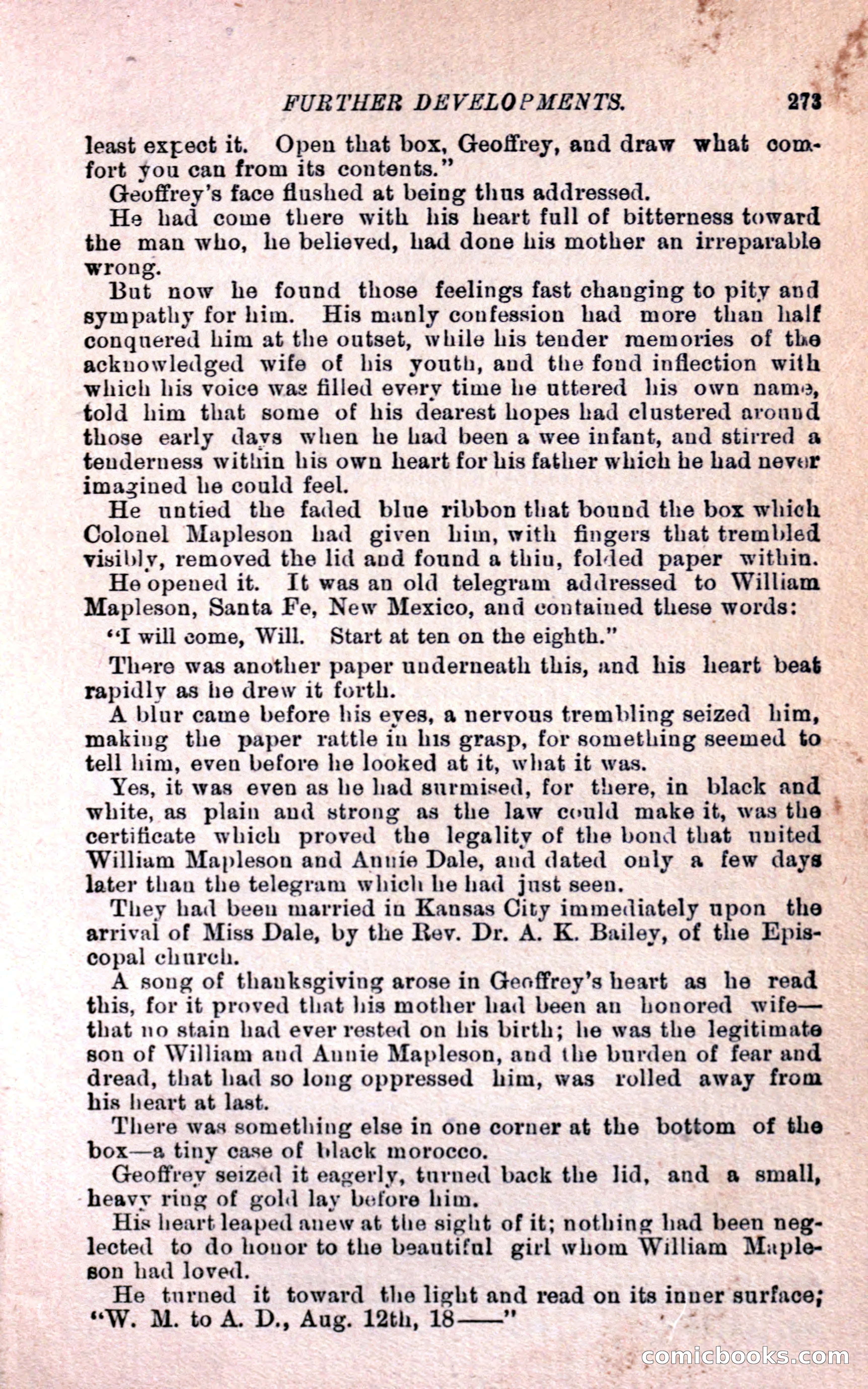 Geoffrey's Victory by Mrs Georgie Sheldon — page 277 of 324