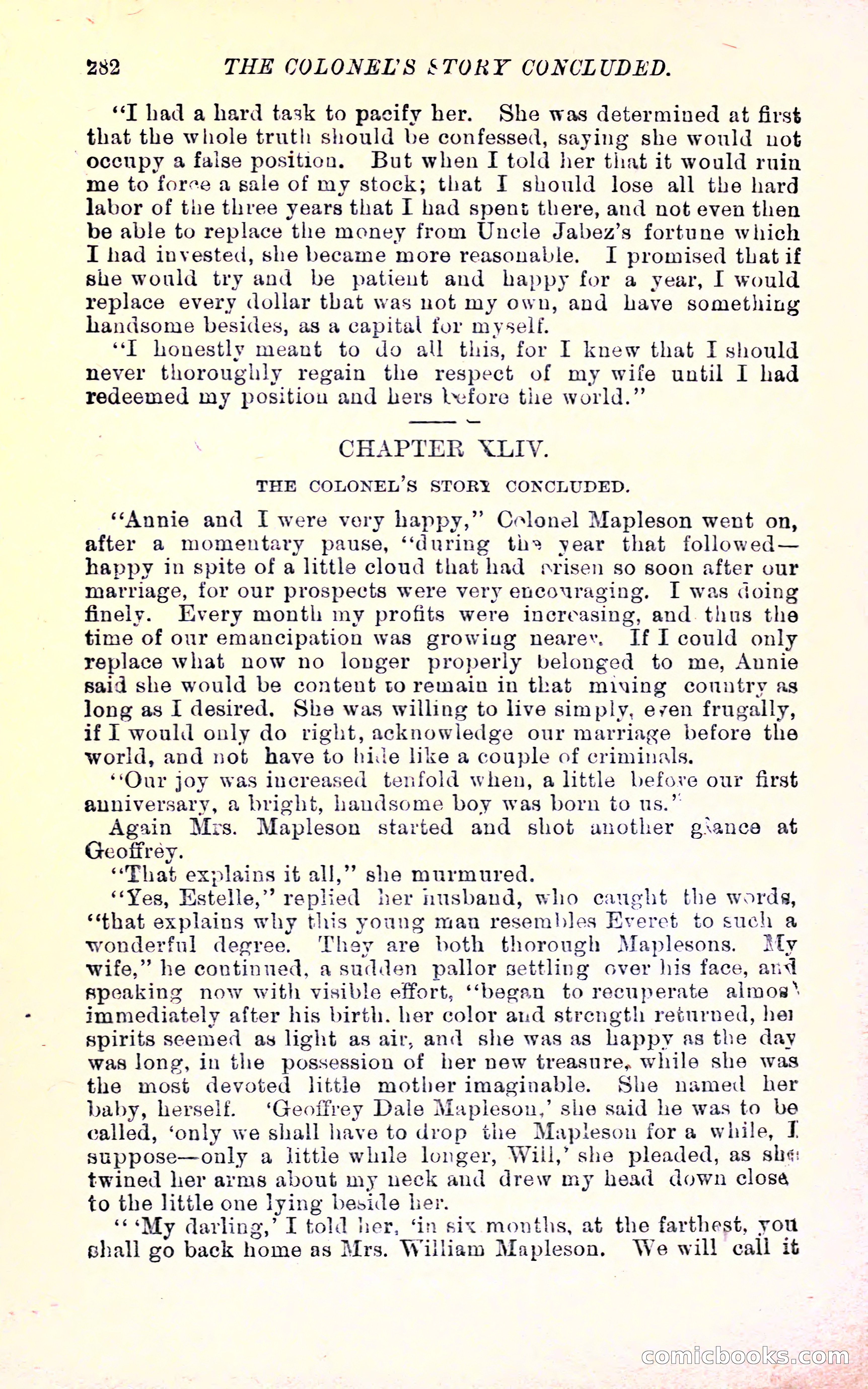 Geoffrey's Victory by Mrs Georgie Sheldon — page 286 of 324