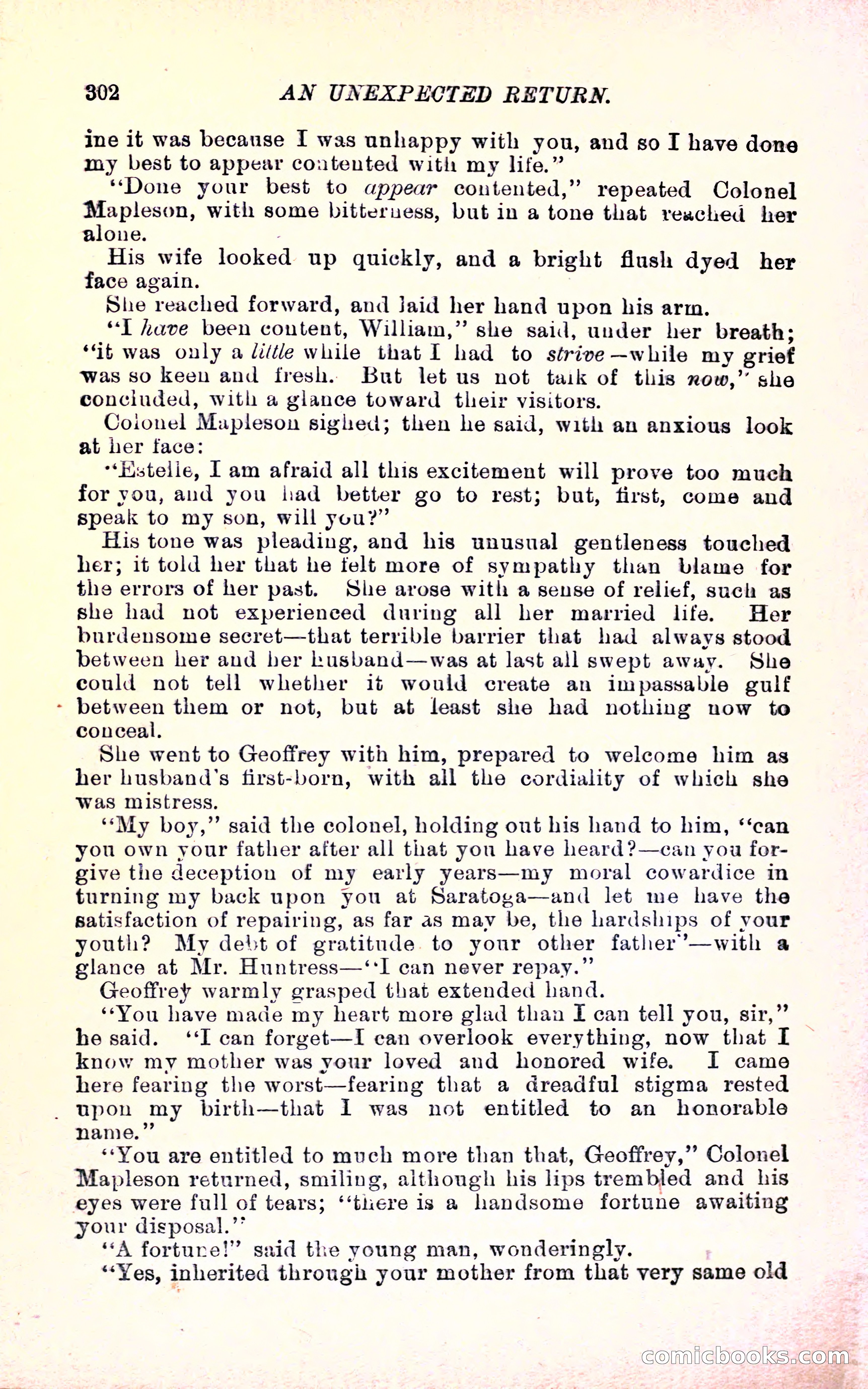 Geoffrey's Victory by Mrs Georgie Sheldon — page 306 of 324