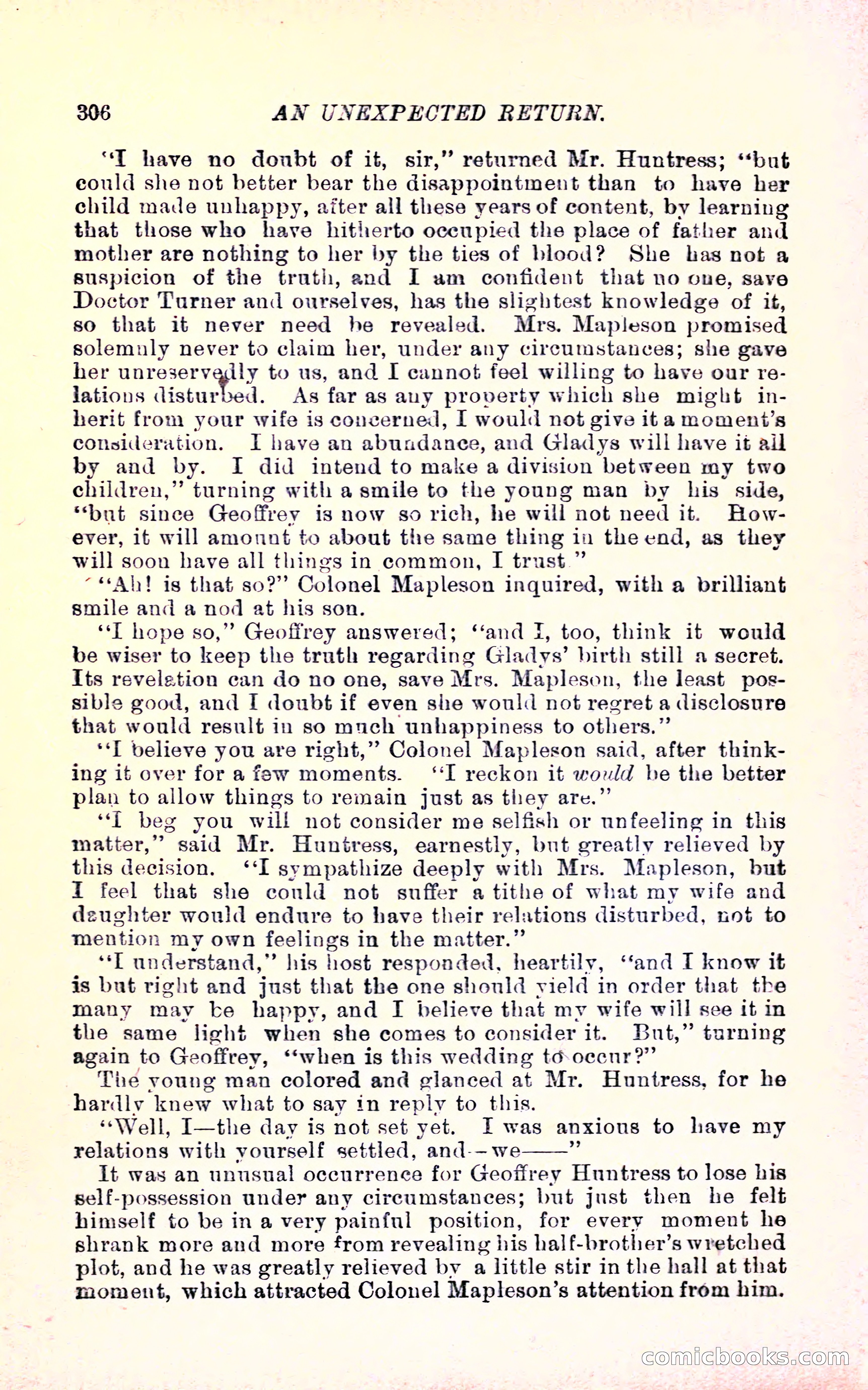 Geoffrey's Victory by Mrs Georgie Sheldon — page 310 of 324