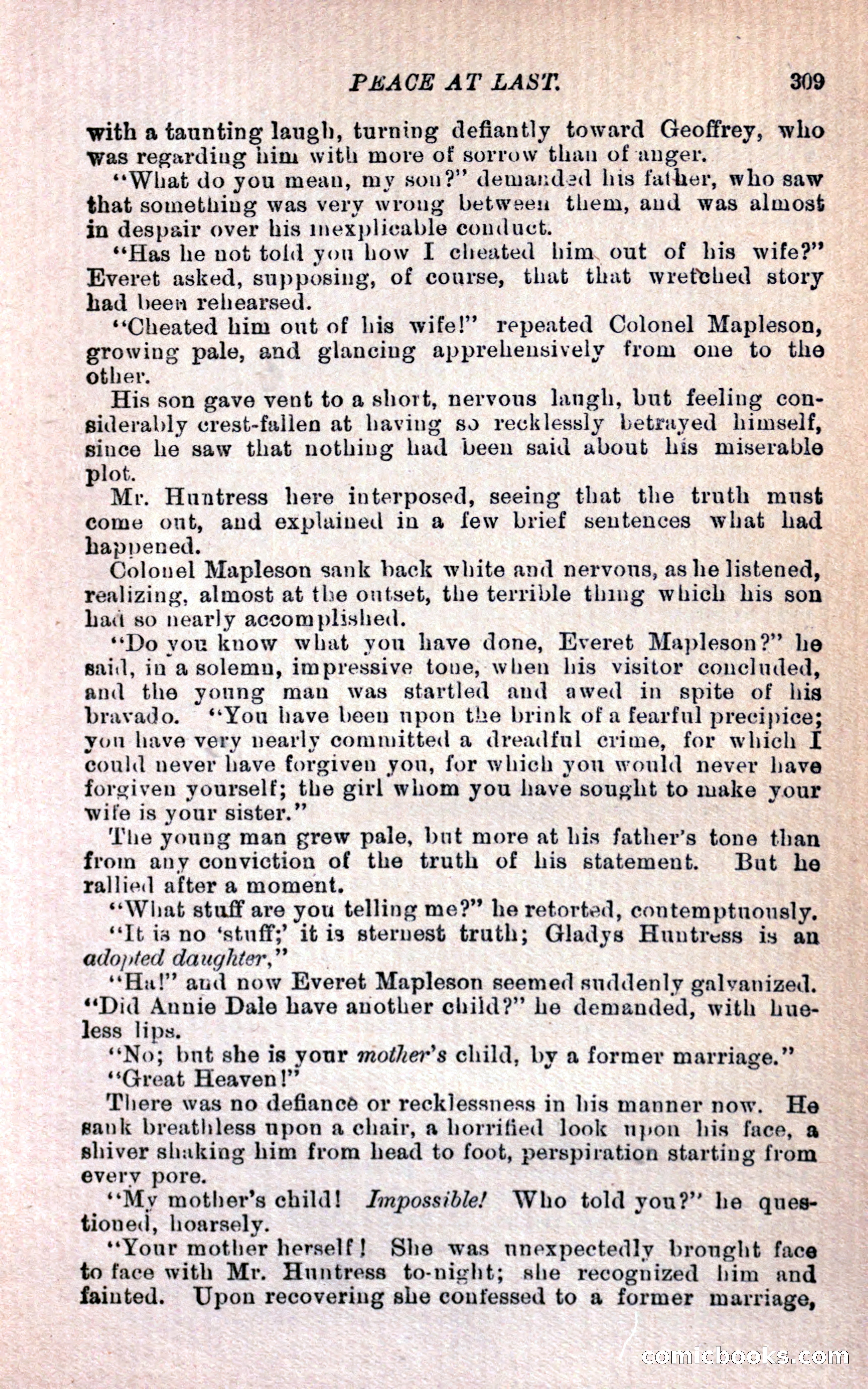 Geoffrey's Victory by Mrs Georgie Sheldon — page 313 of 324