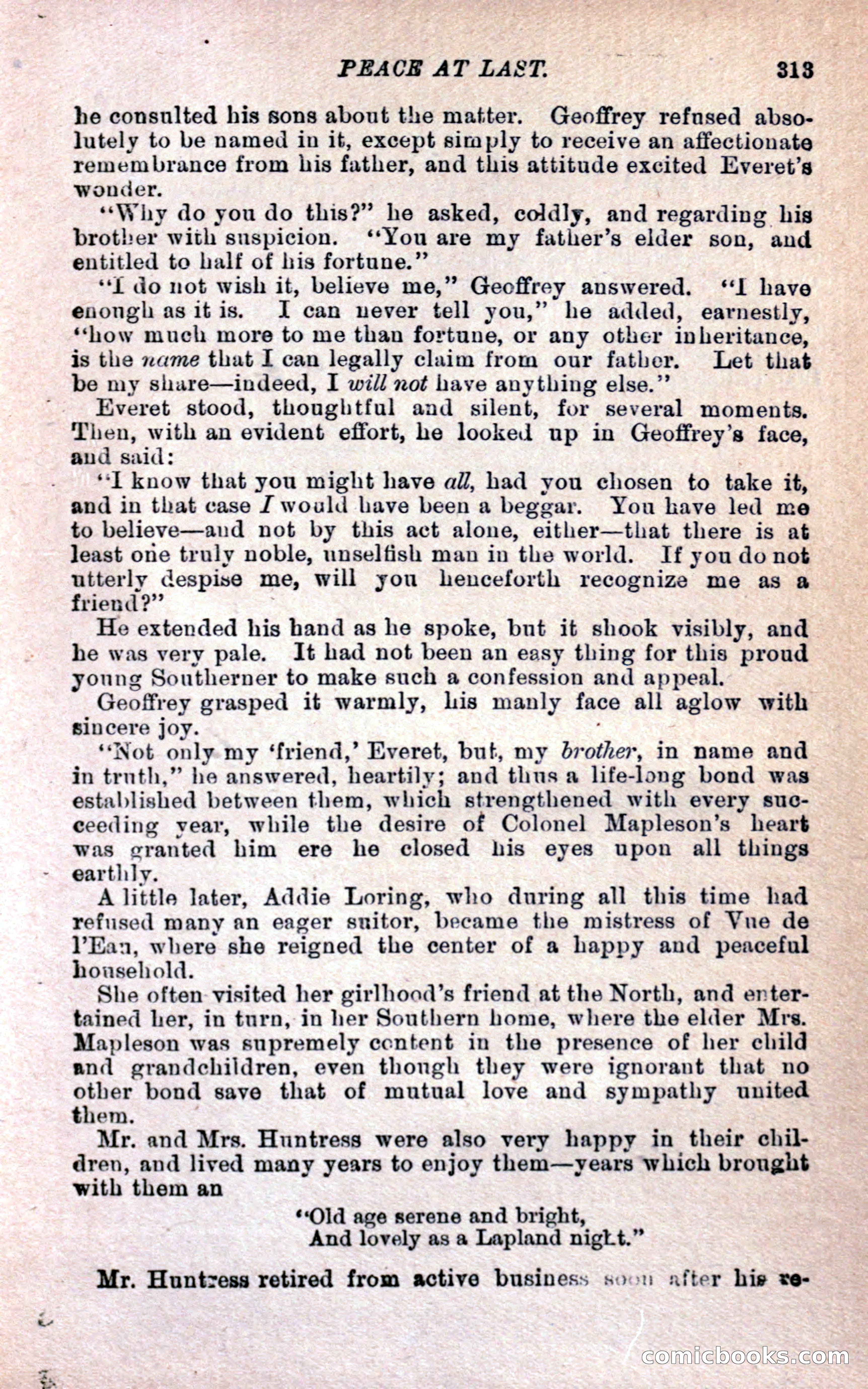Geoffrey's Victory by Mrs Georgie Sheldon — page 317 of 324