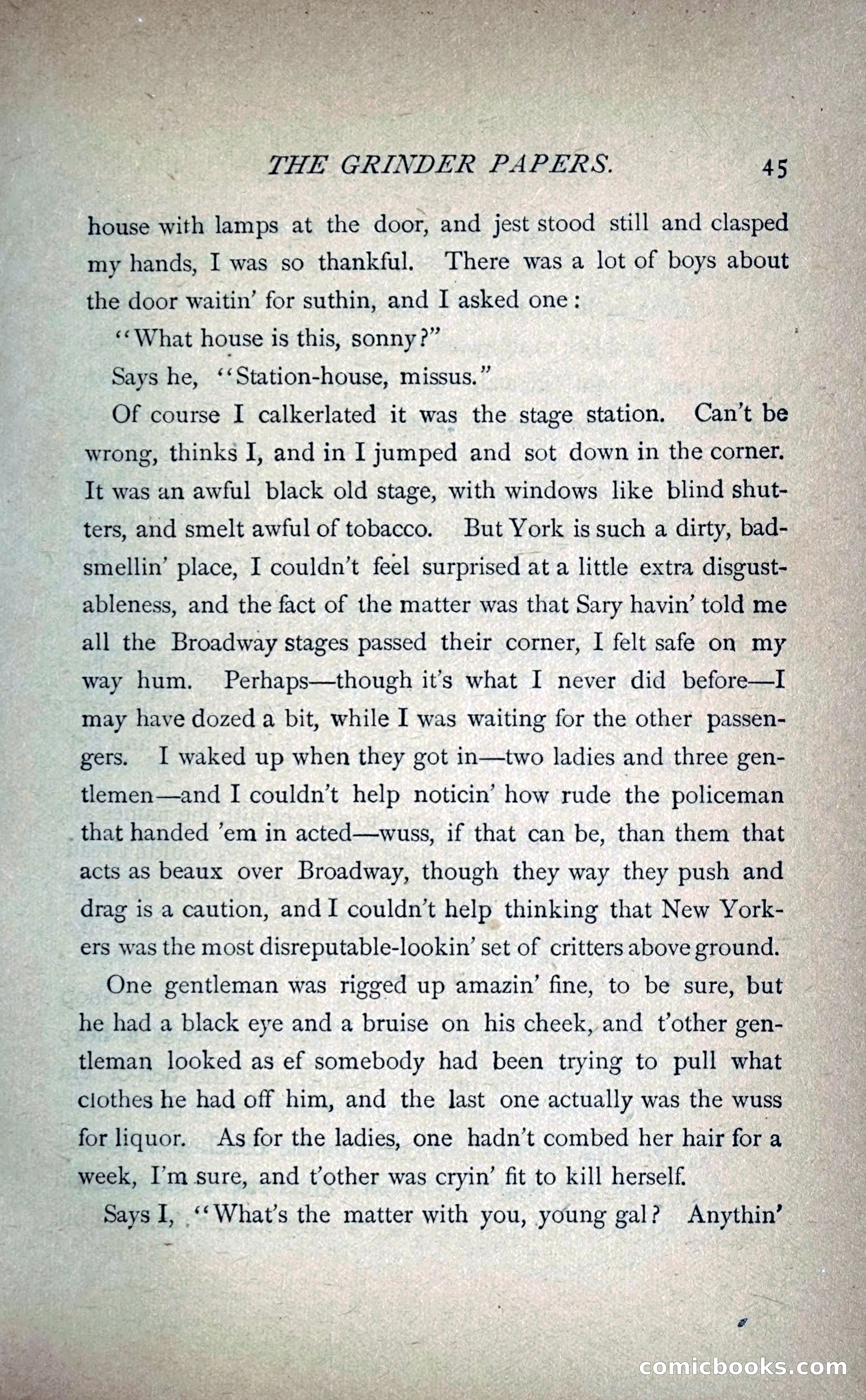 The Grinder Papers — page 50 of 357
