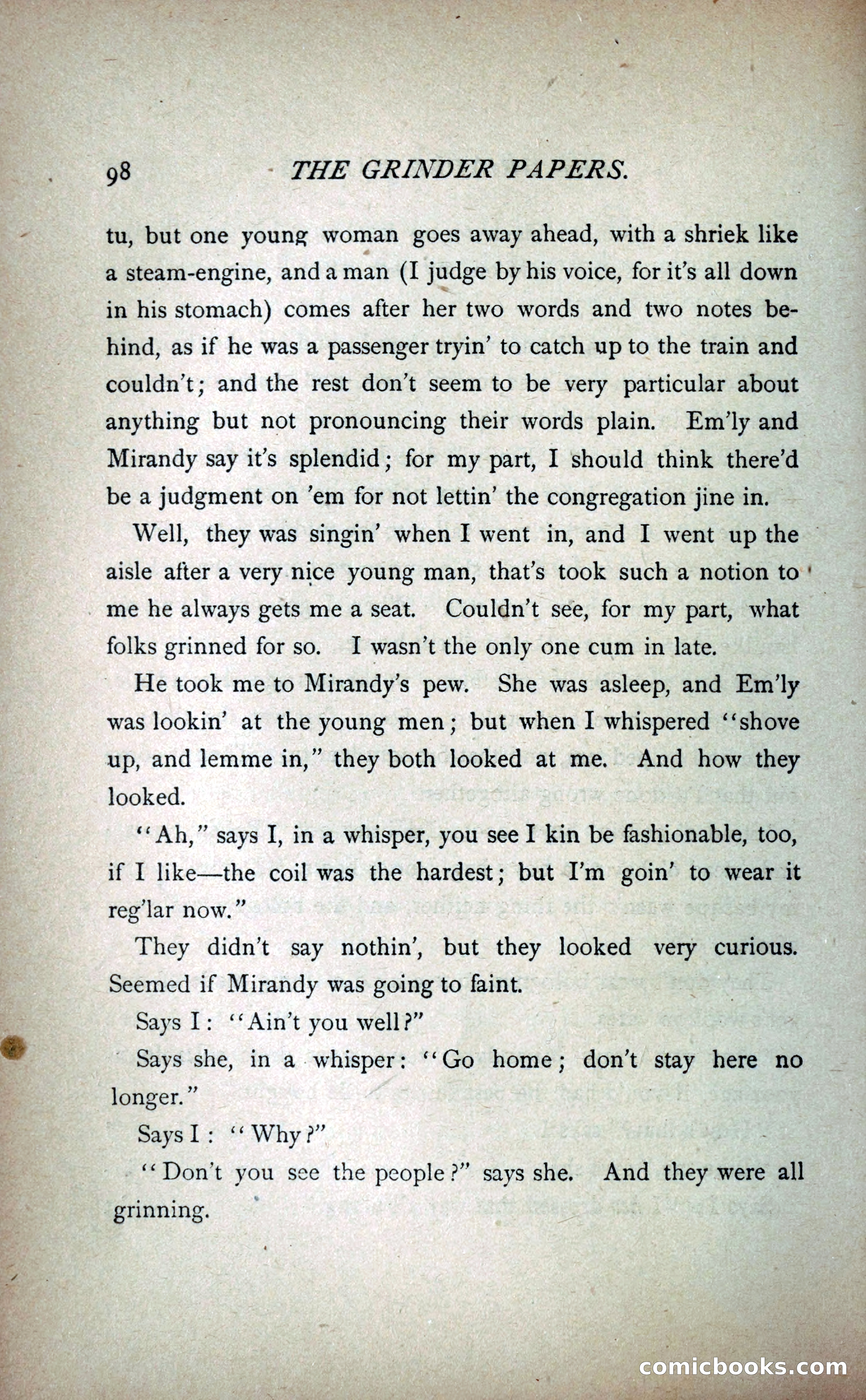 The Grinder Papers — page 103 of 357
