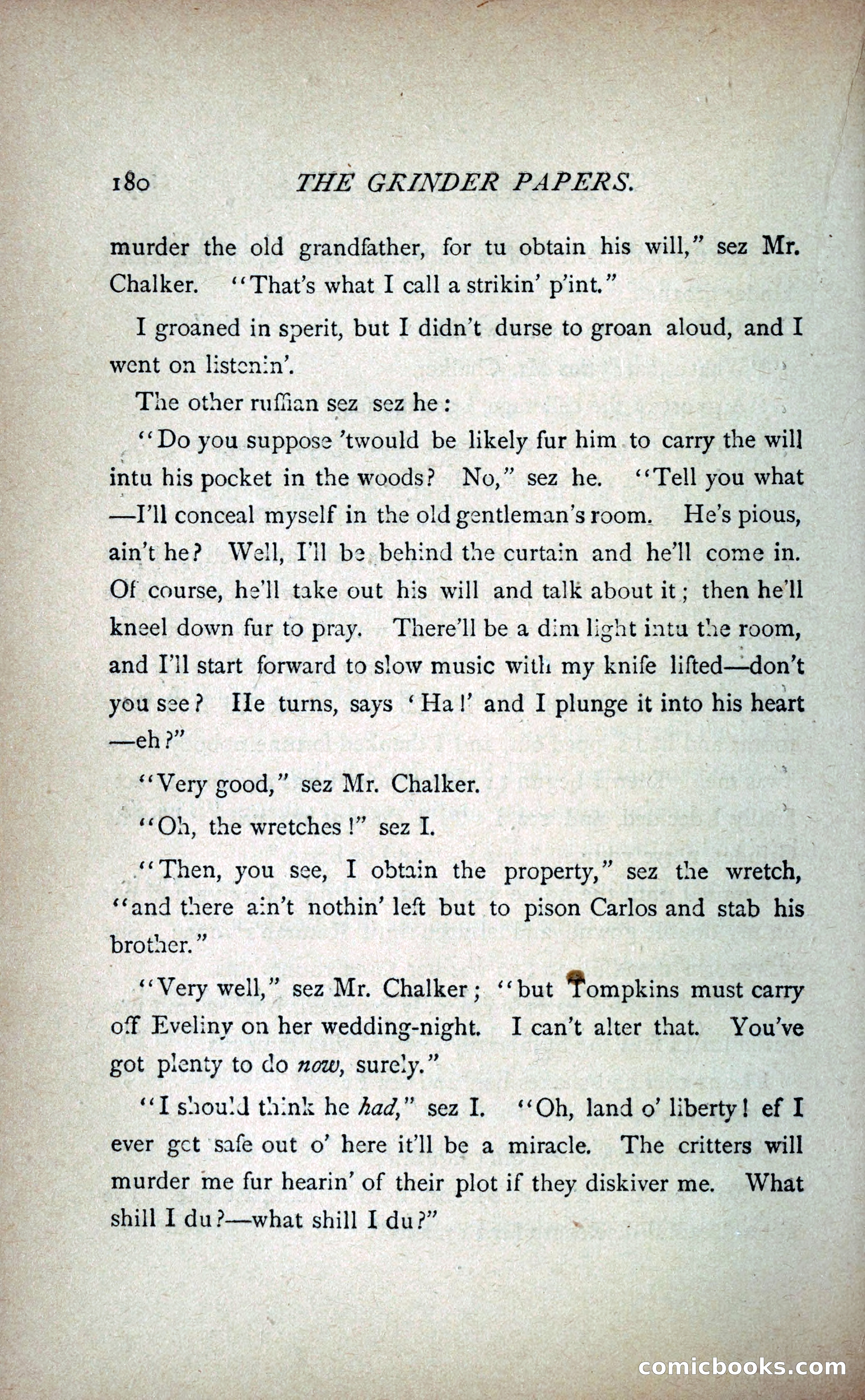 The Grinder Papers — page 185 of 357