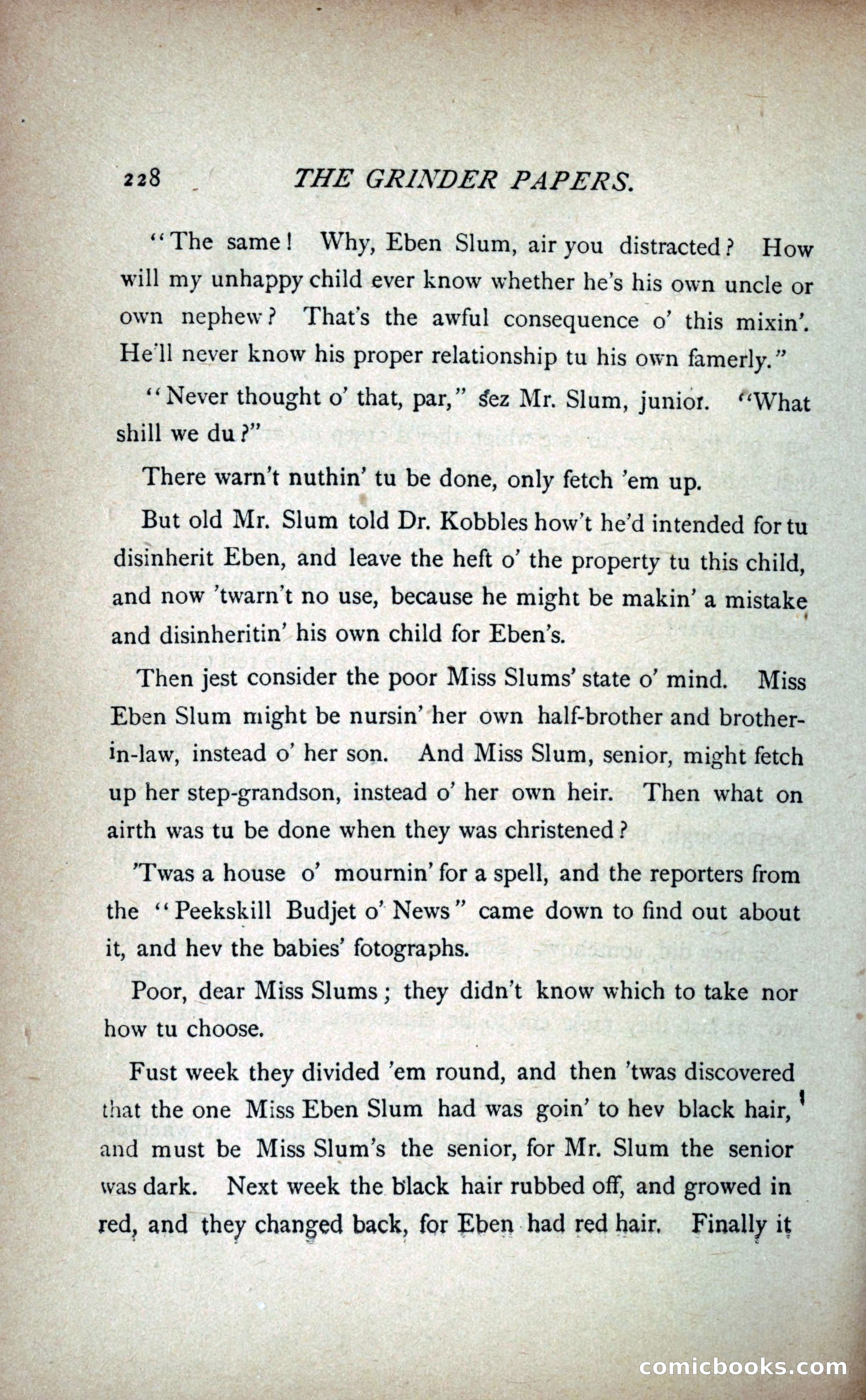 The Grinder Papers — page 233 of 357