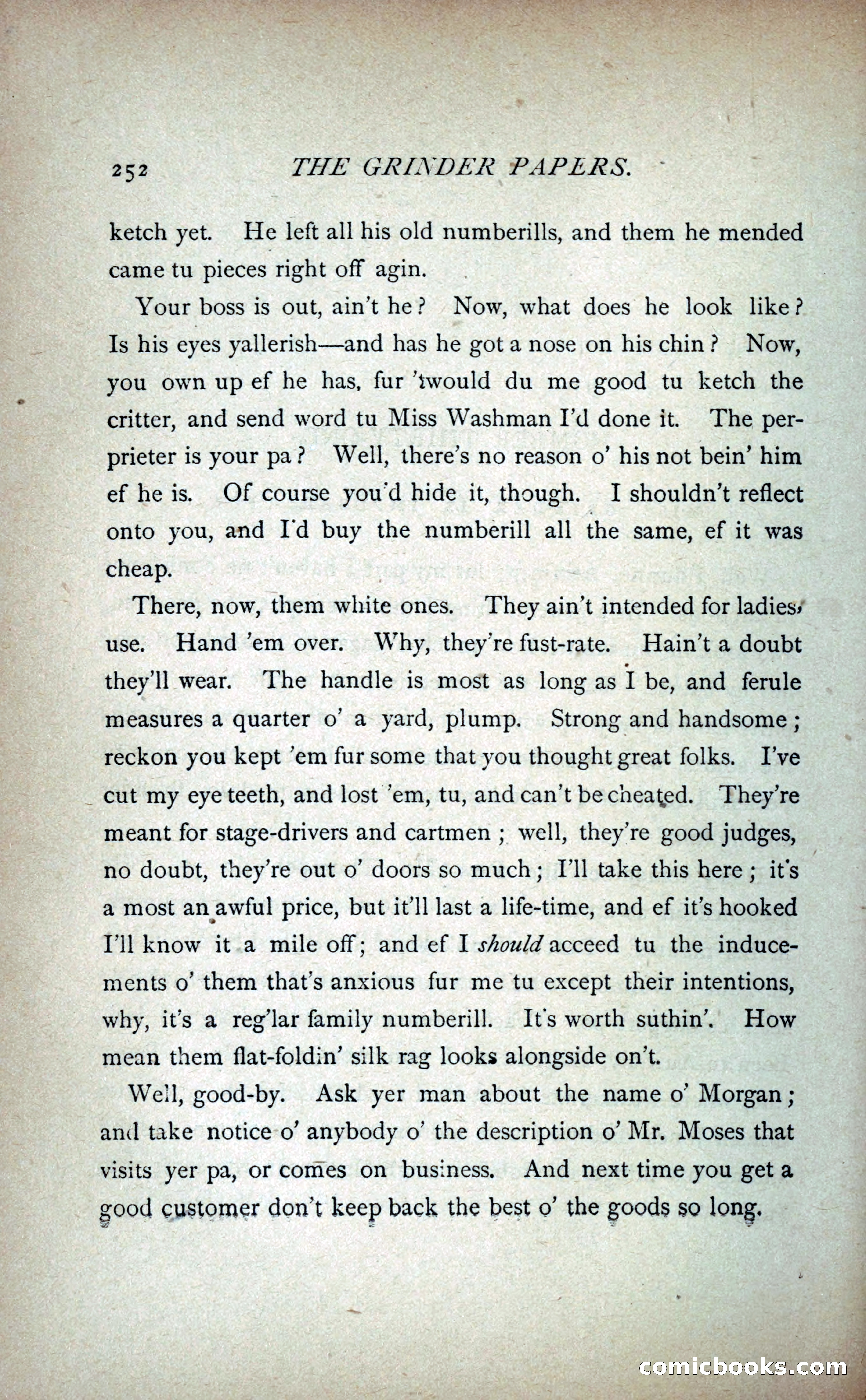 The Grinder Papers — page 257 of 357