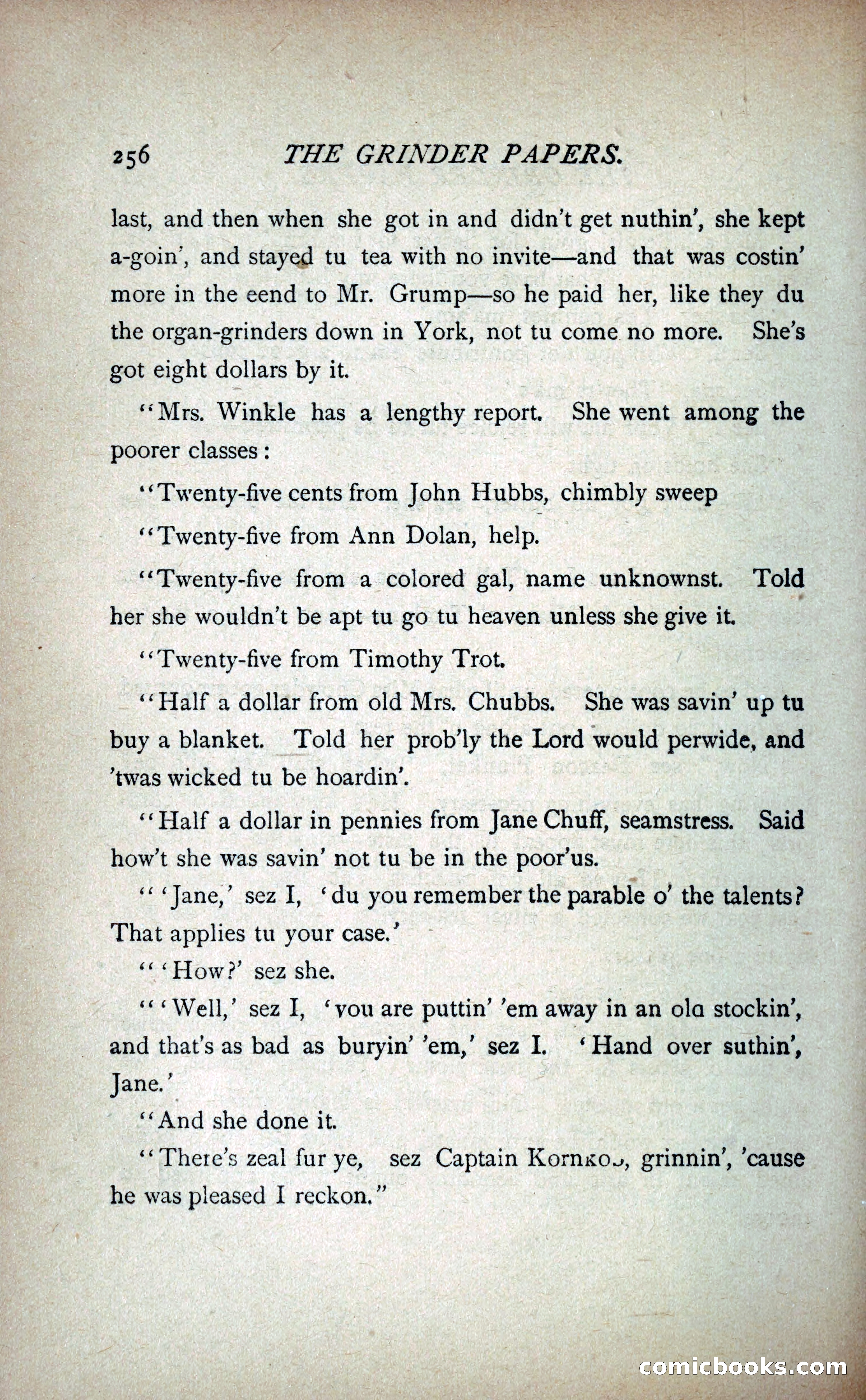 The Grinder Papers — page 261 of 357