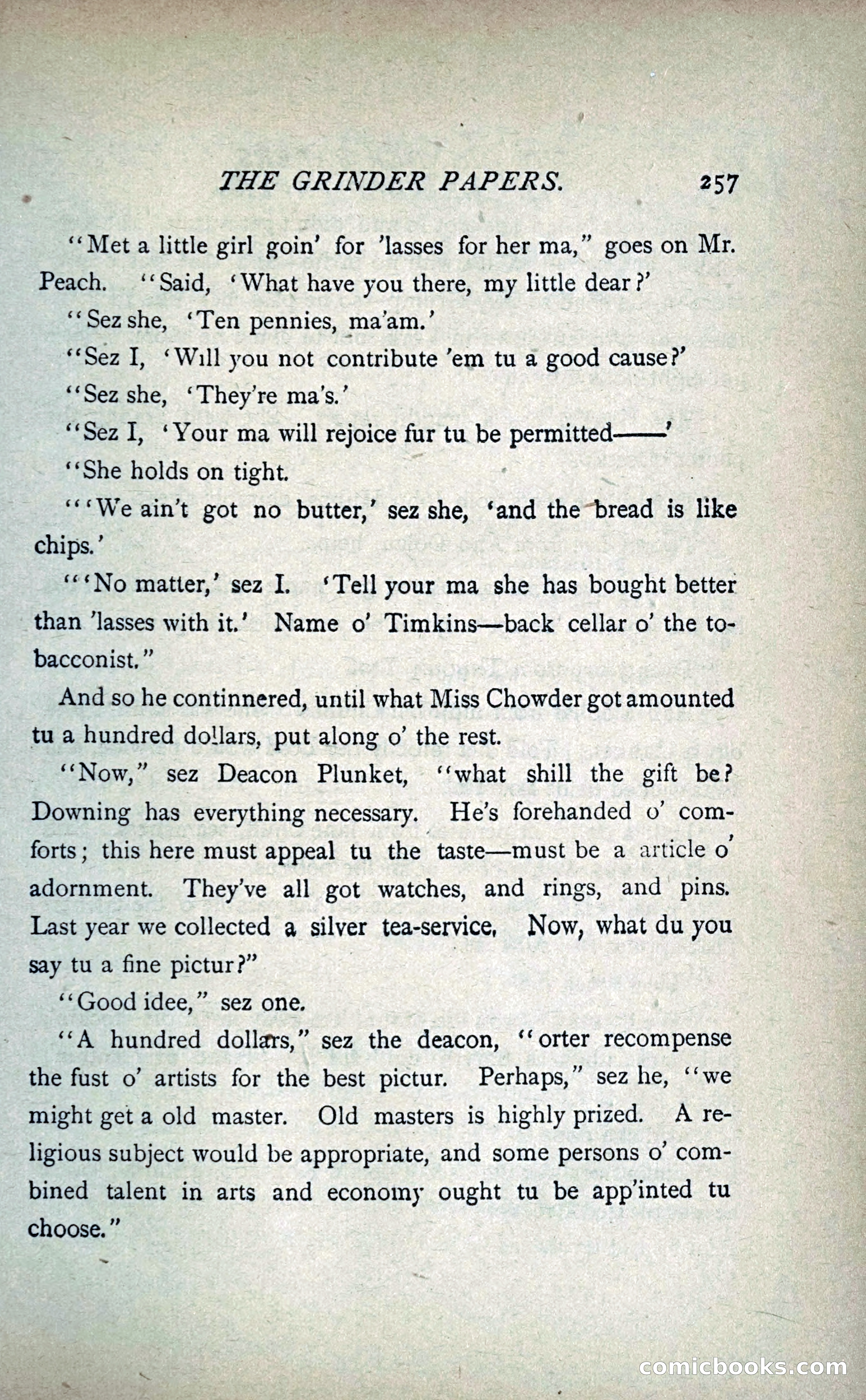 The Grinder Papers — page 262 of 357