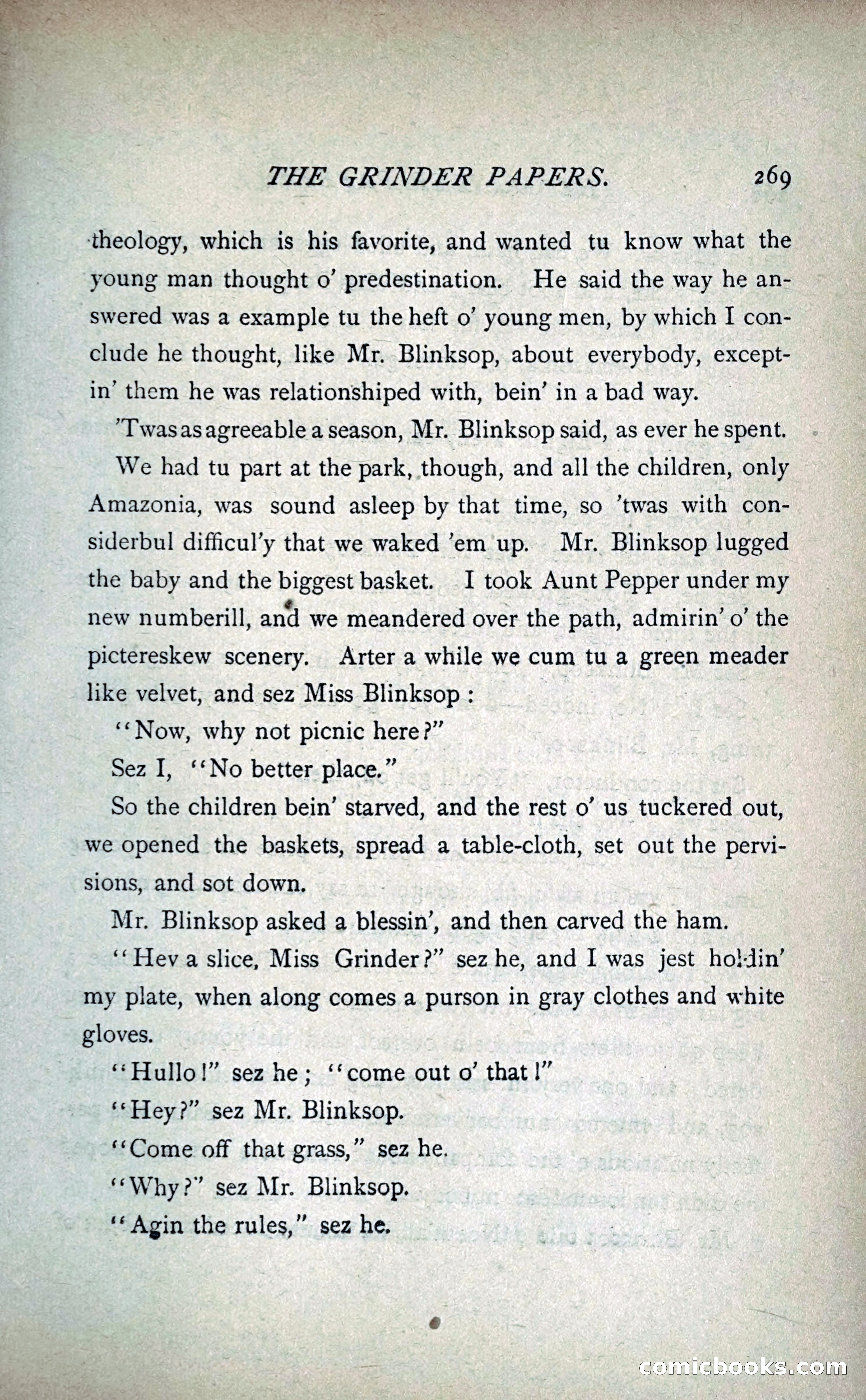 The Grinder Papers — page 274 of 357