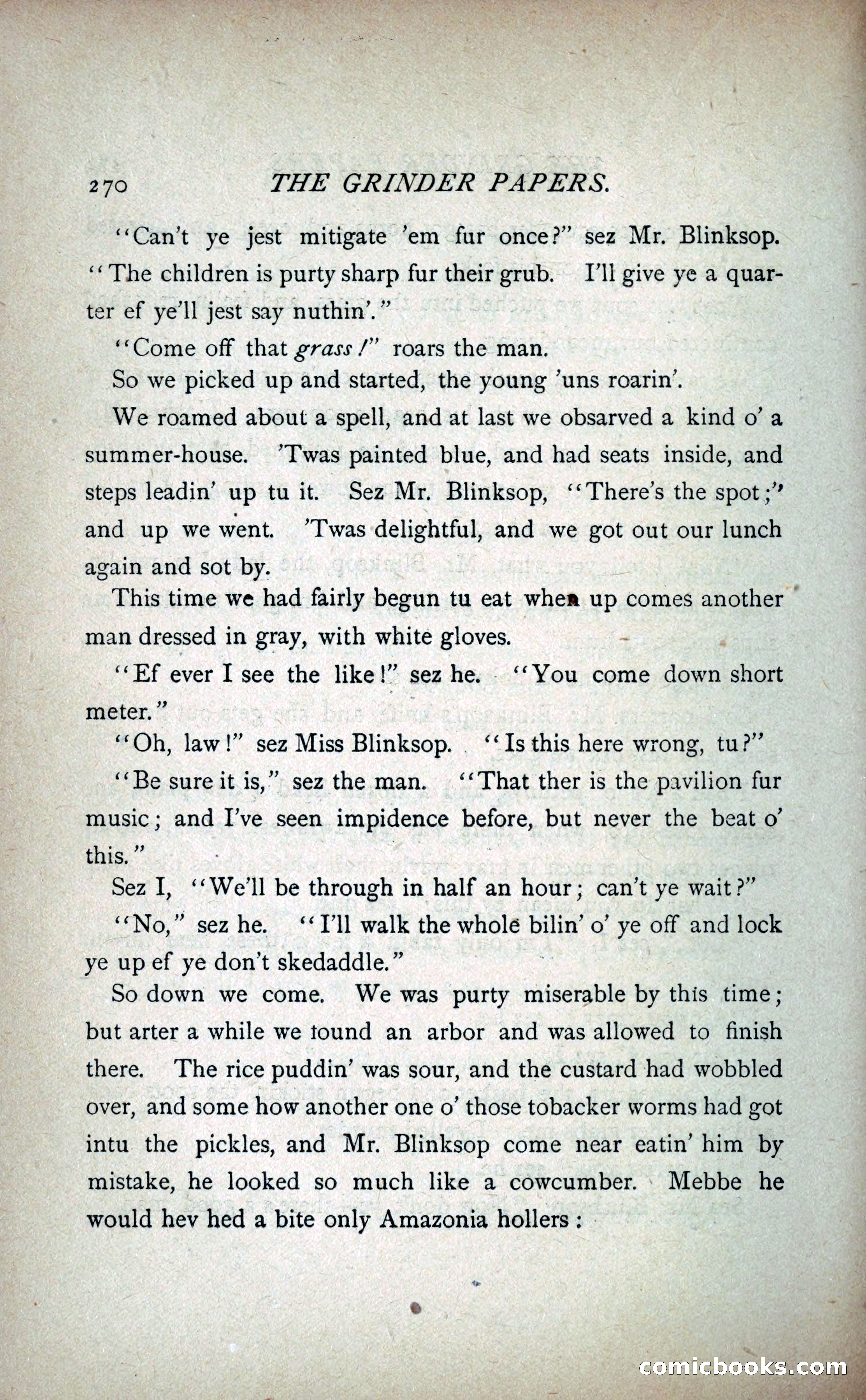 The Grinder Papers — page 275 of 357