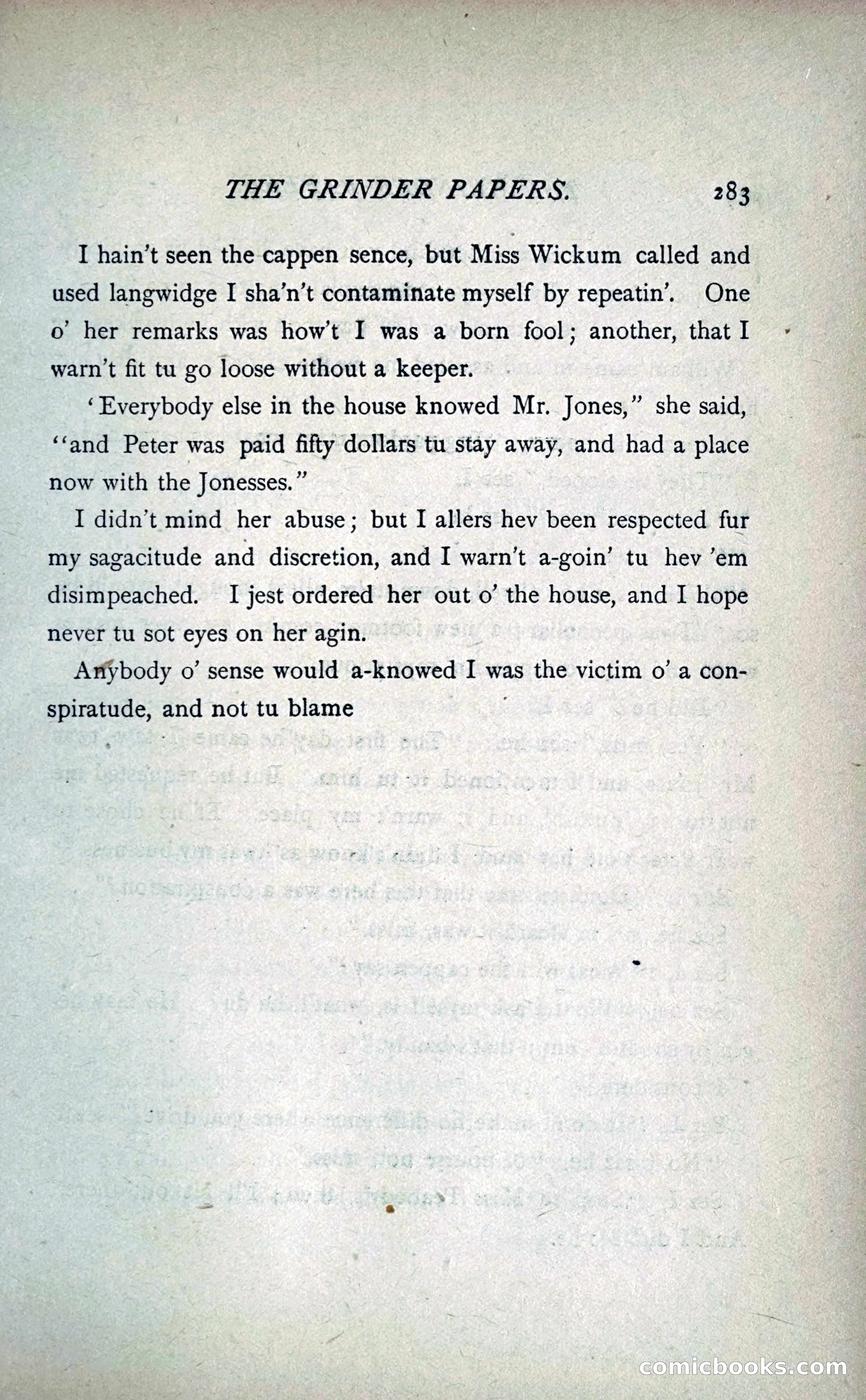 The Grinder Papers — page 288 of 357