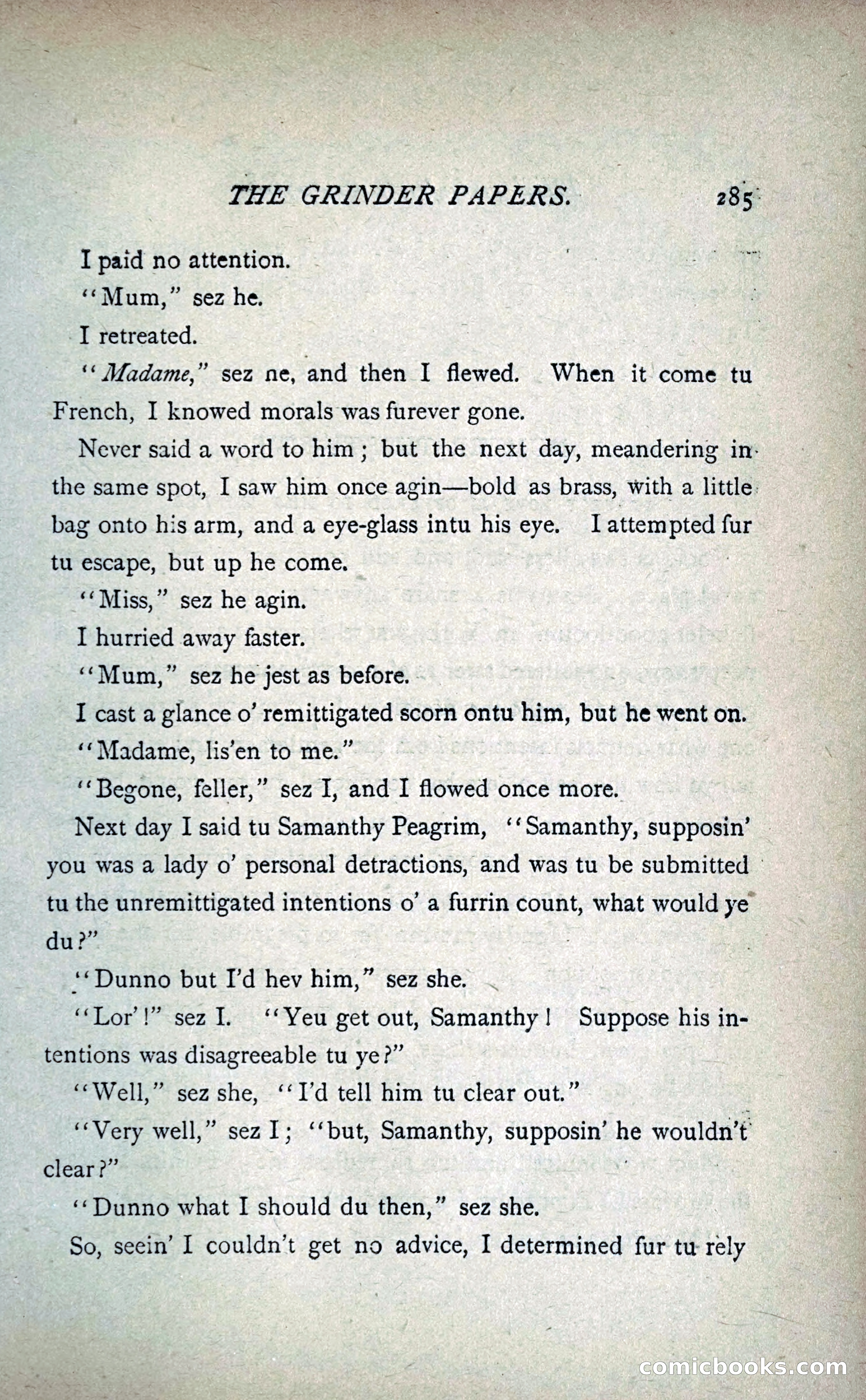 The Grinder Papers — page 290 of 357