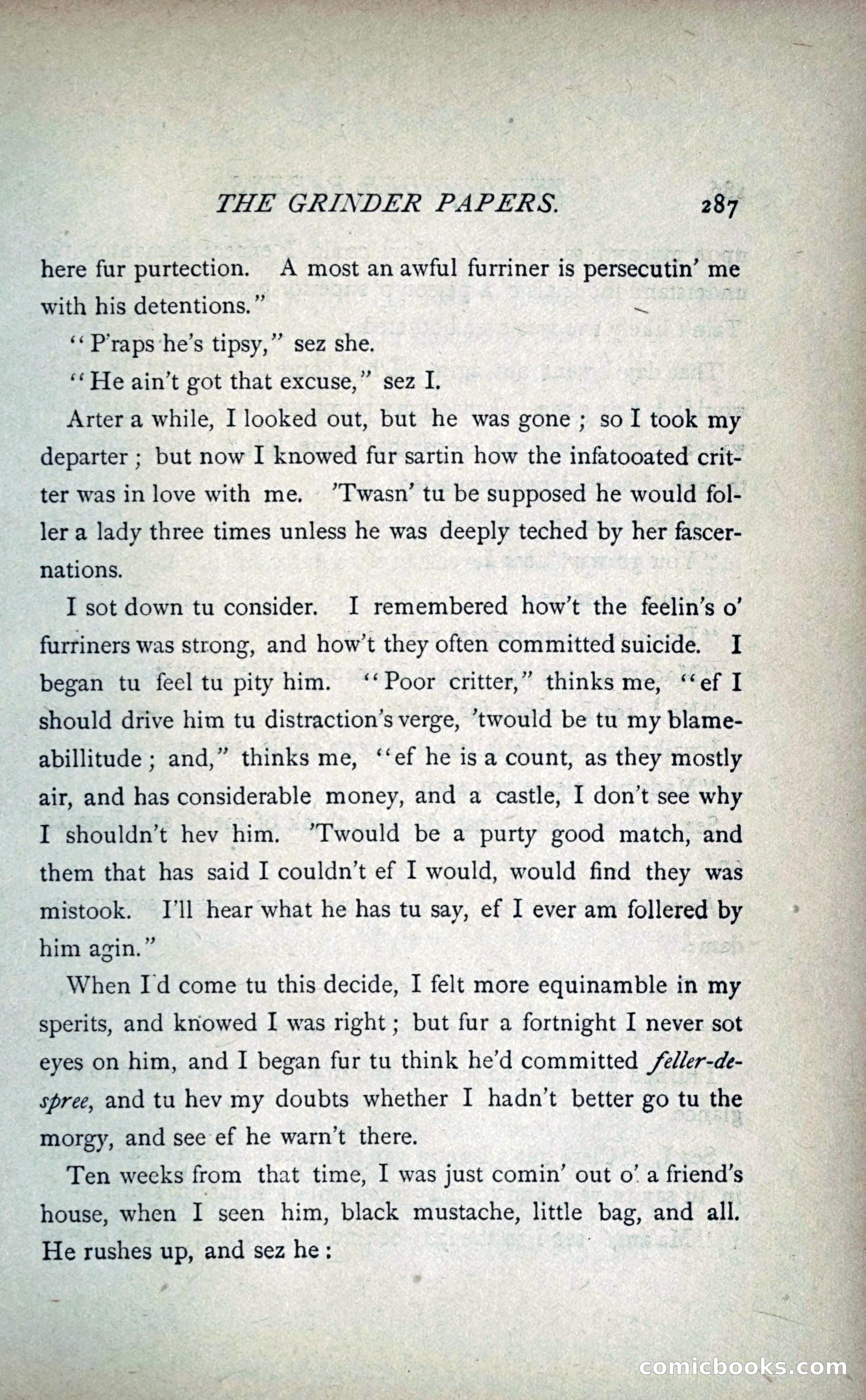 The Grinder Papers — page 292 of 357