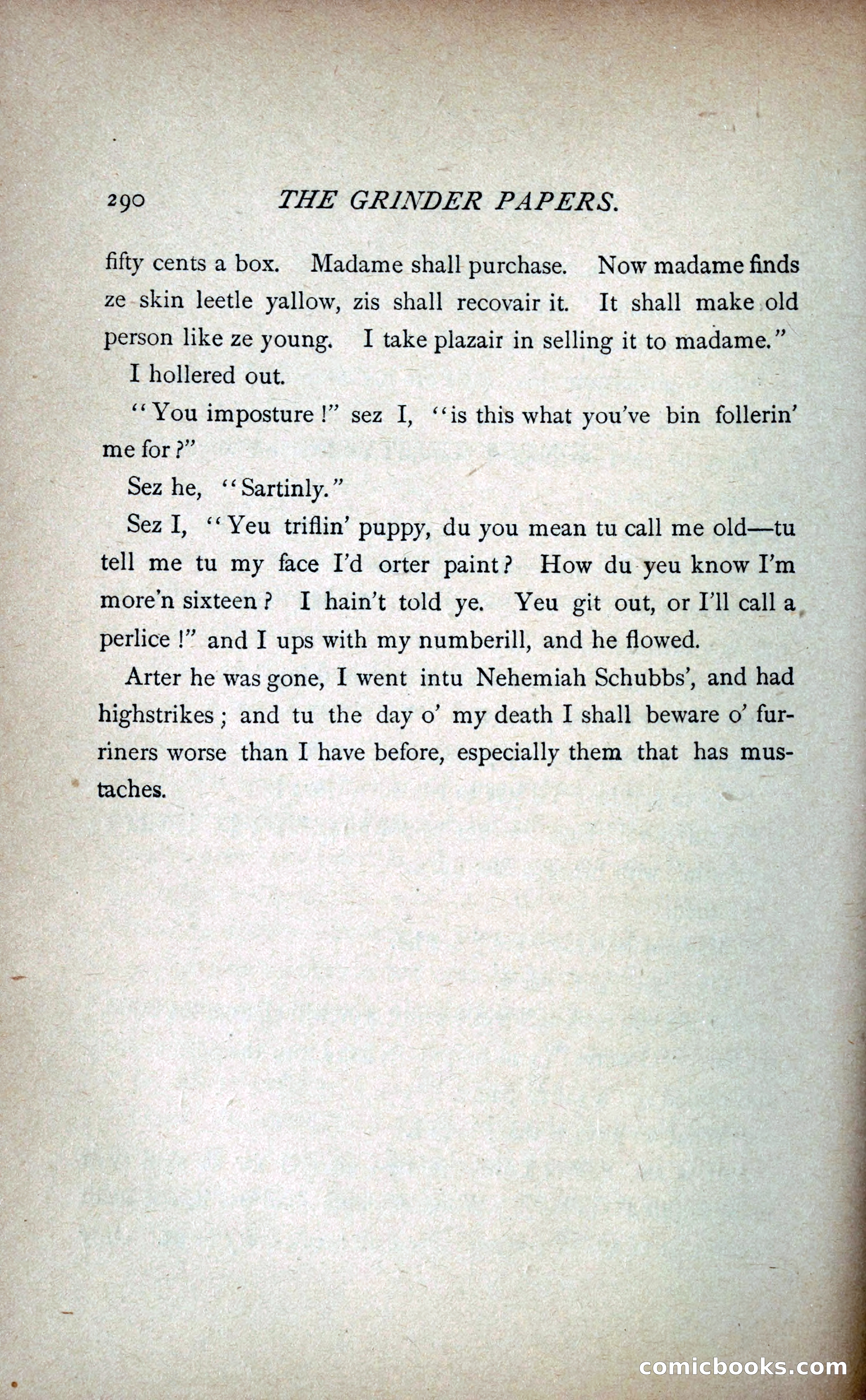 The Grinder Papers — page 295 of 357
