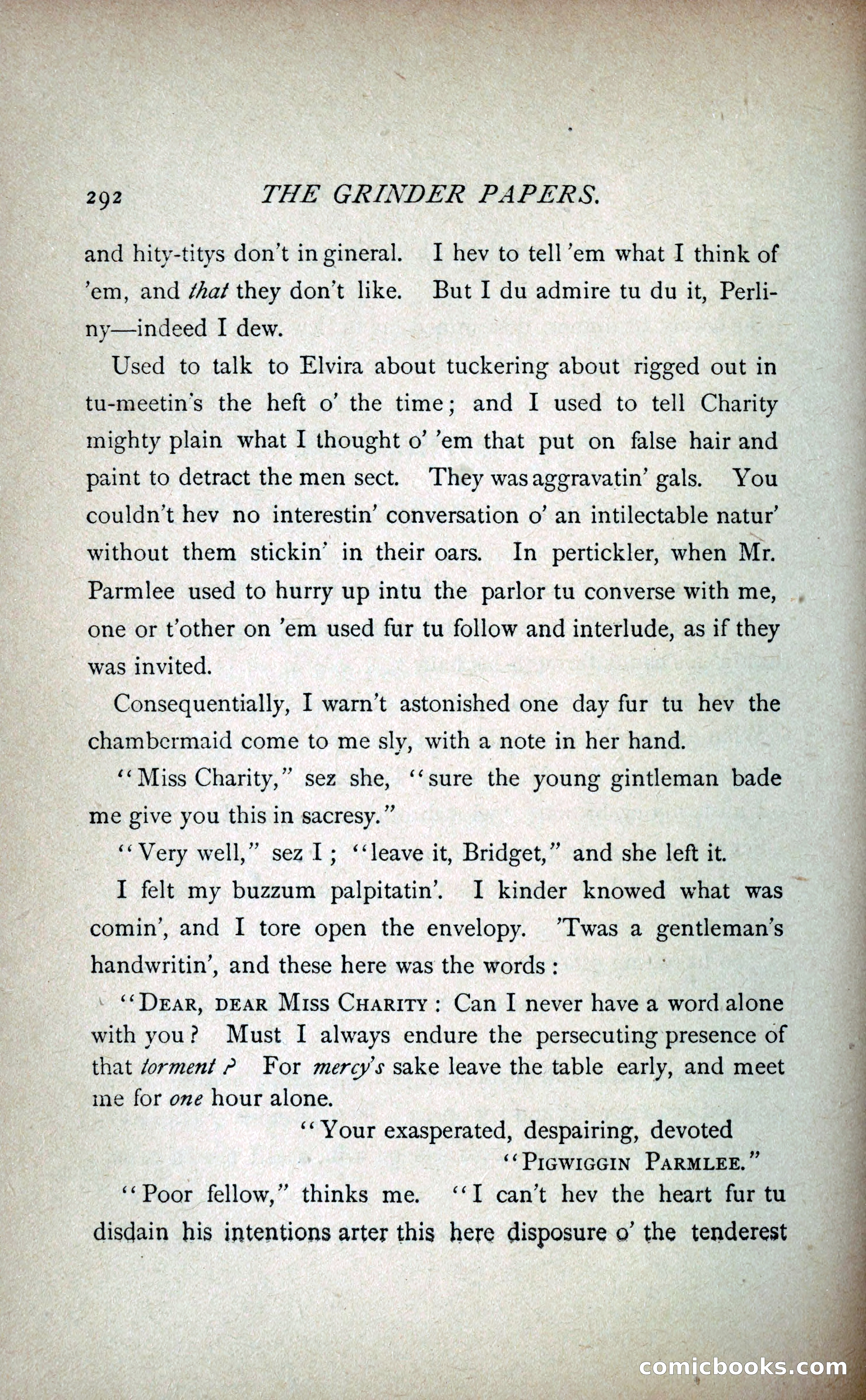 The Grinder Papers — page 297 of 357