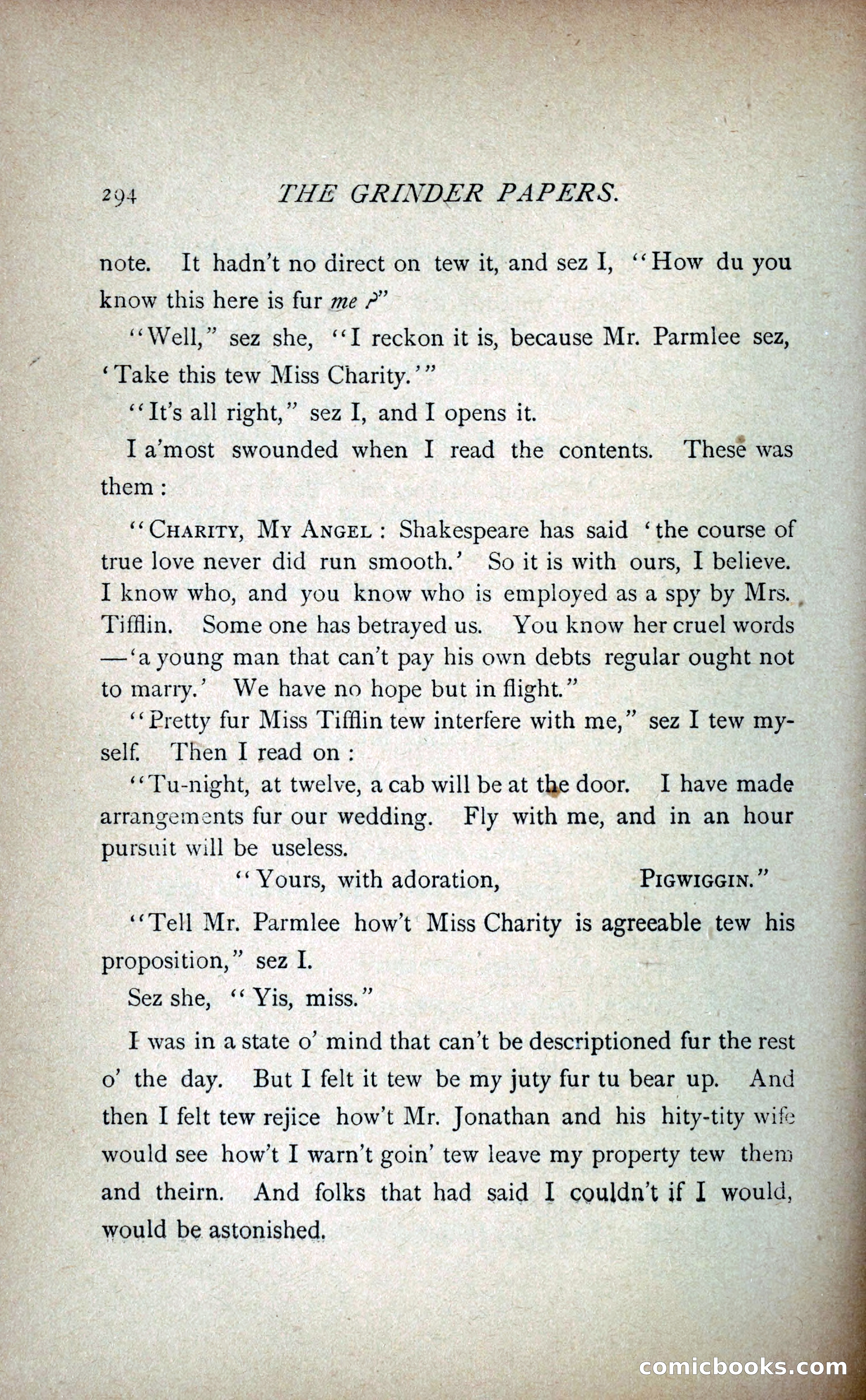 The Grinder Papers — page 299 of 357