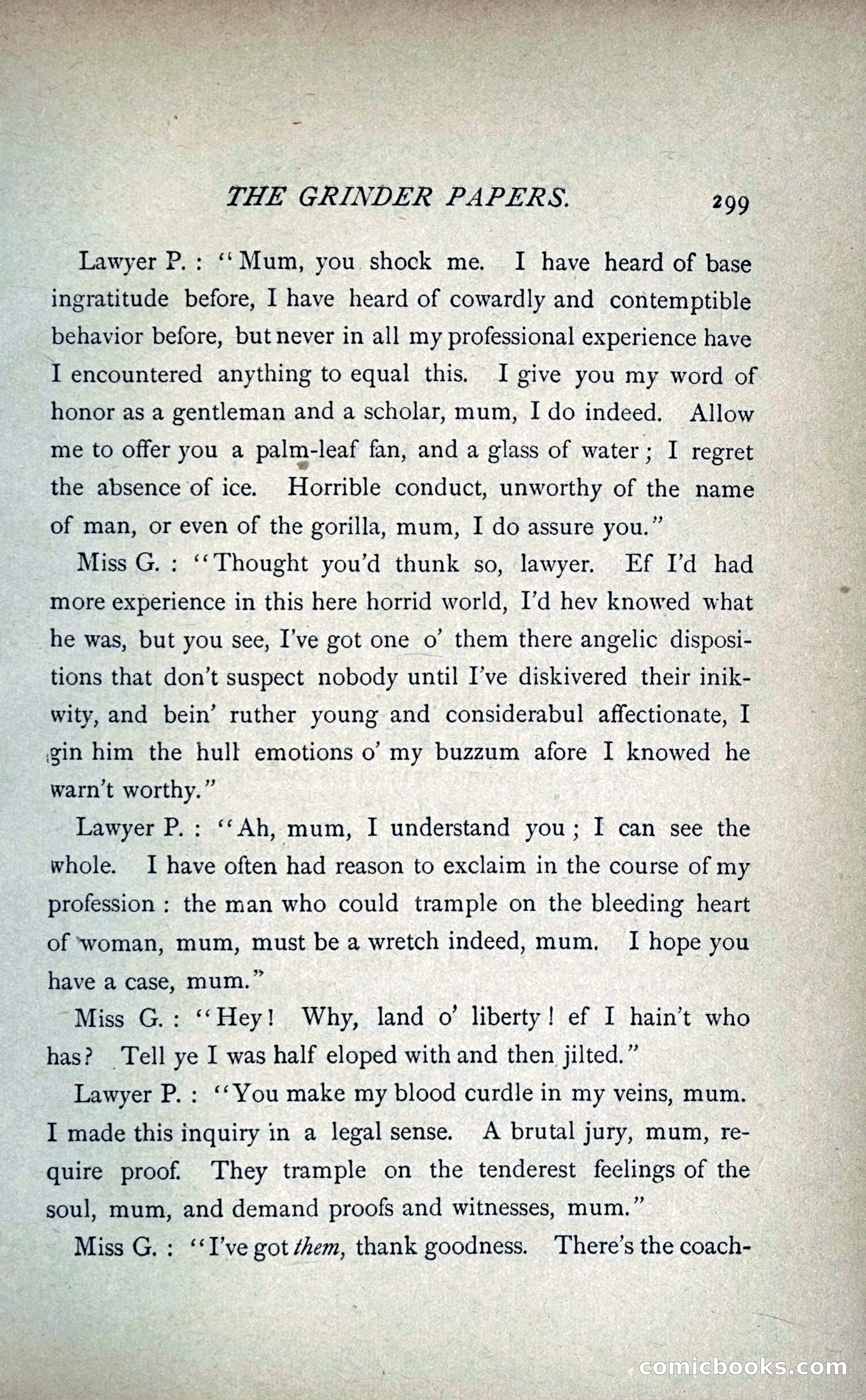 The Grinder Papers — page 304 of 357