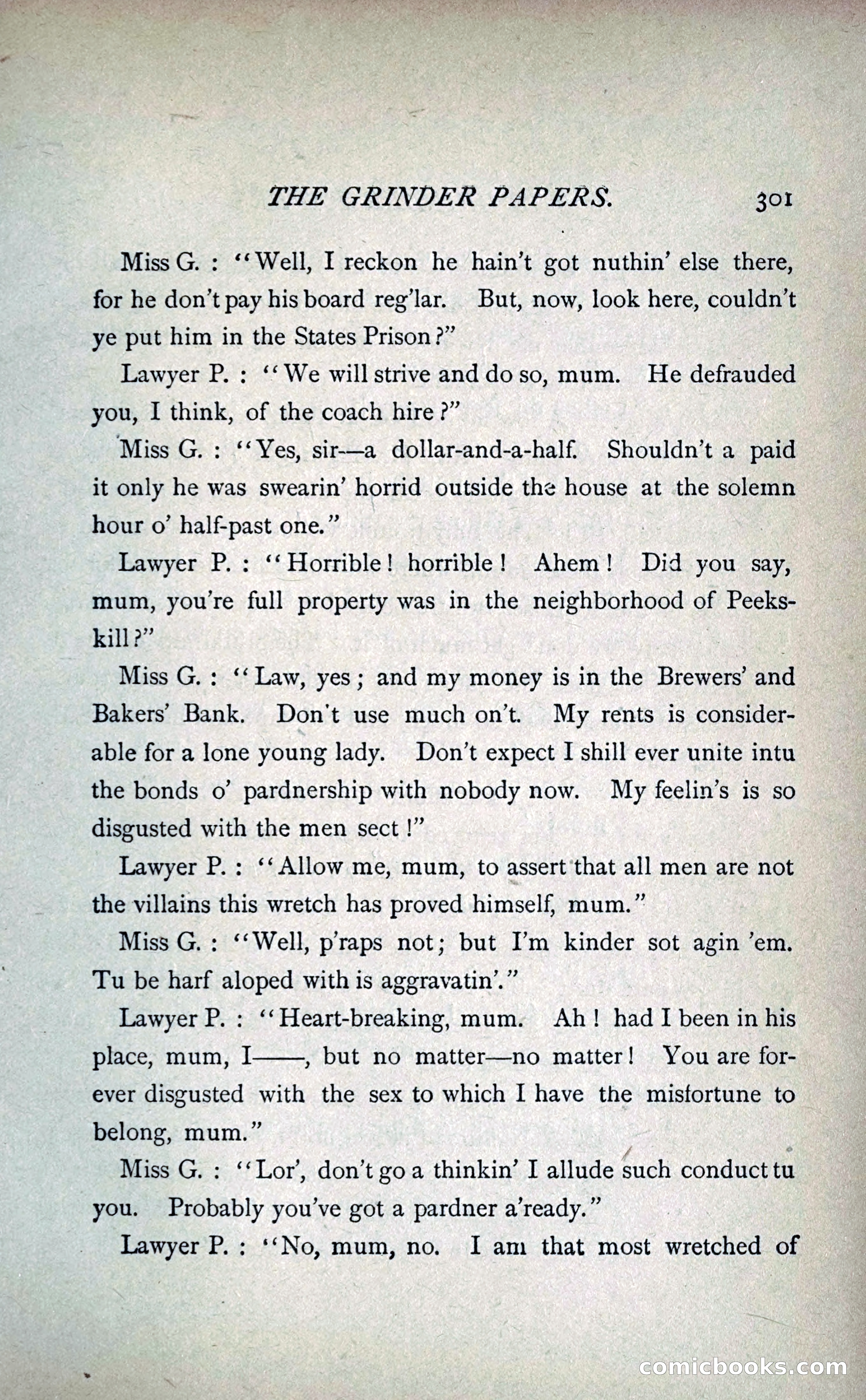 The Grinder Papers — page 306 of 357