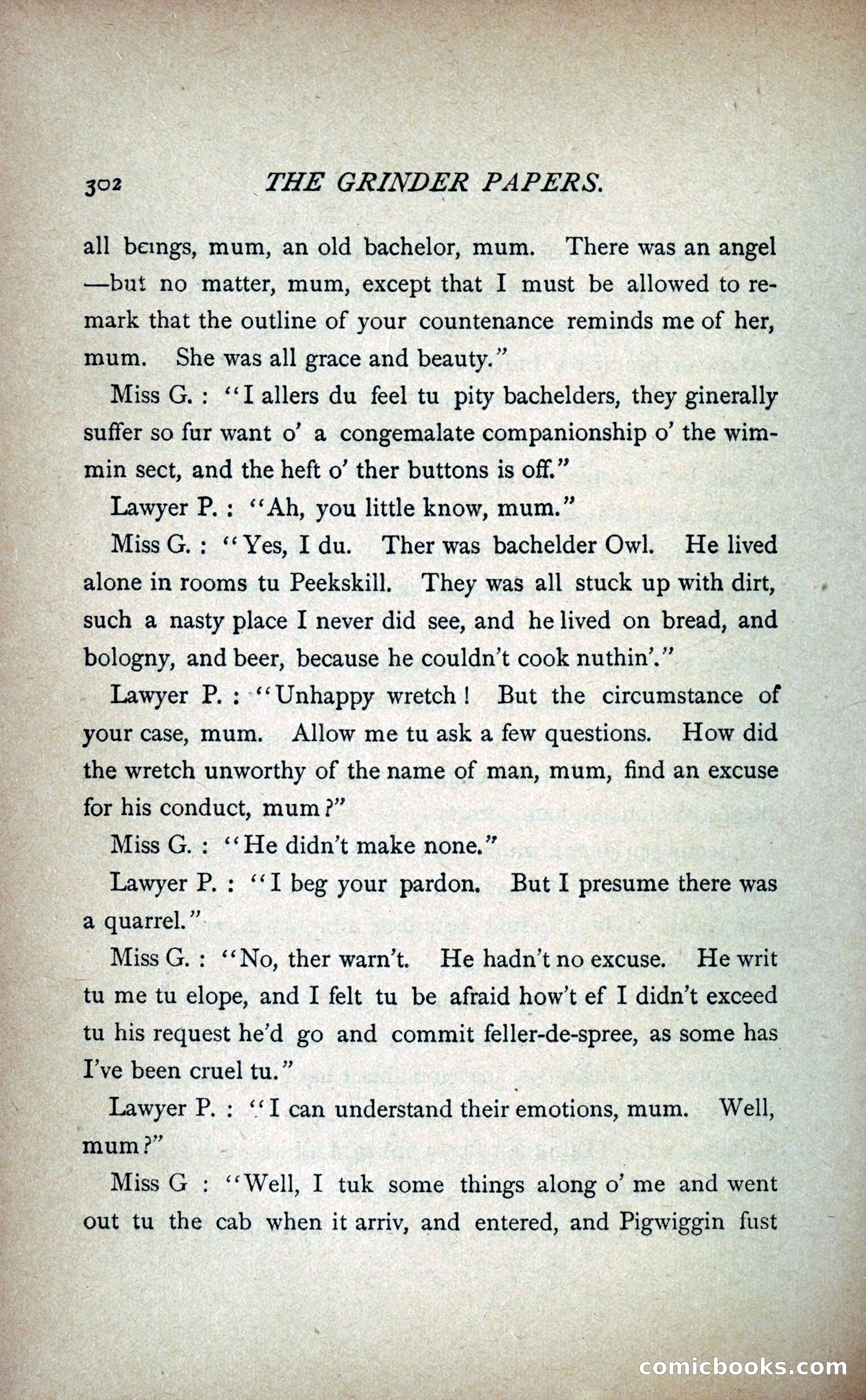 The Grinder Papers — page 307 of 357
