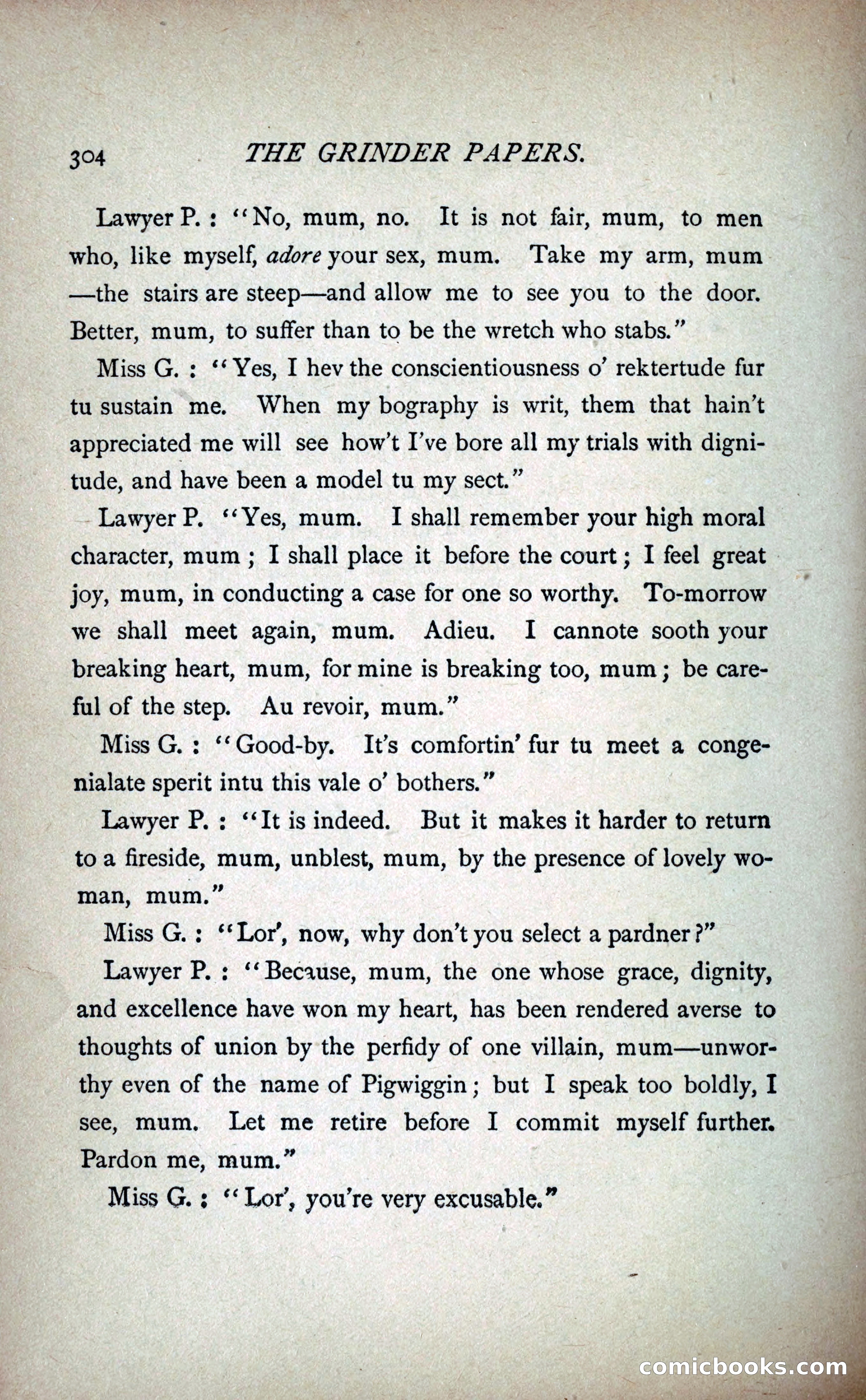The Grinder Papers — page 309 of 357