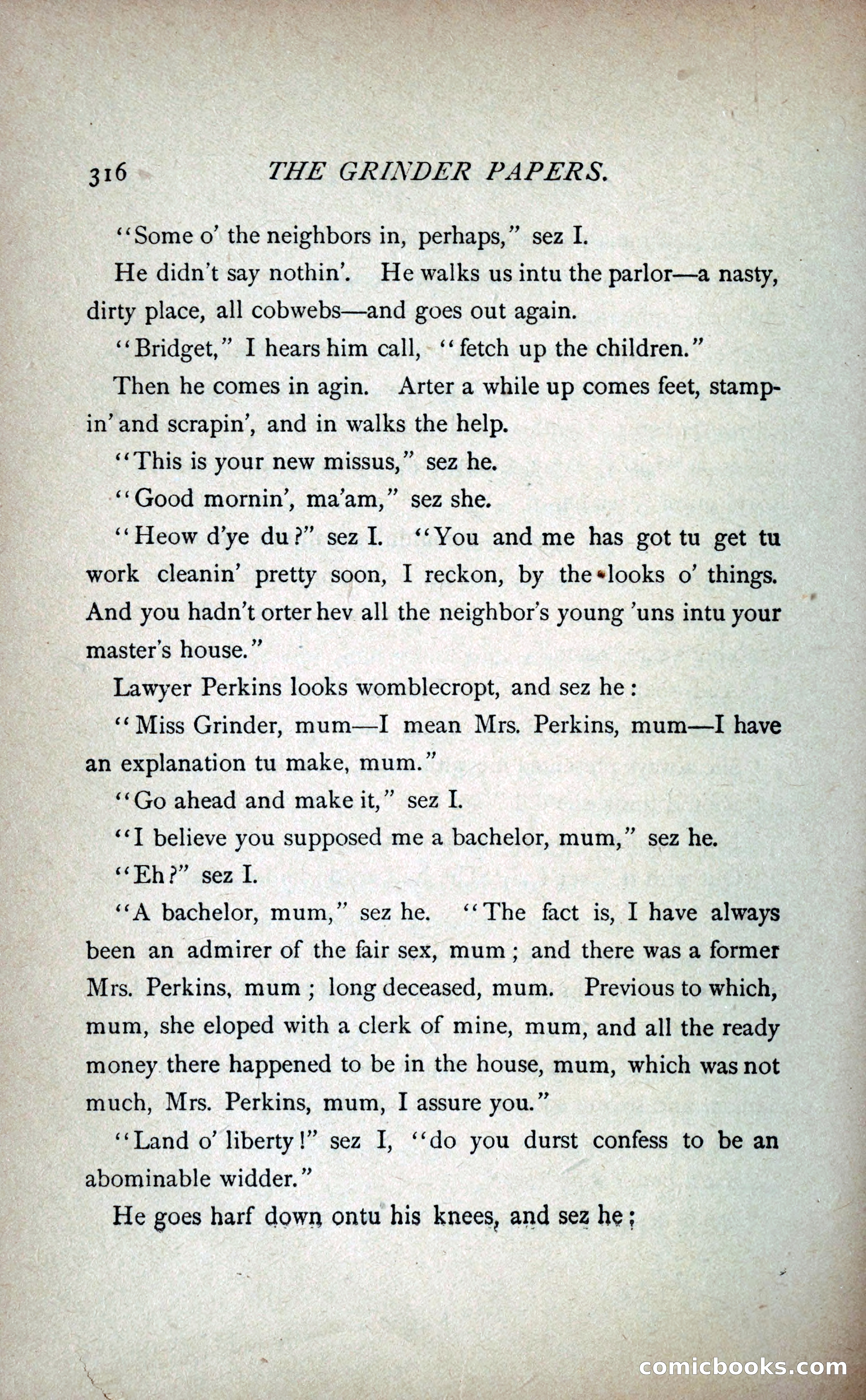 The Grinder Papers — page 321 of 357