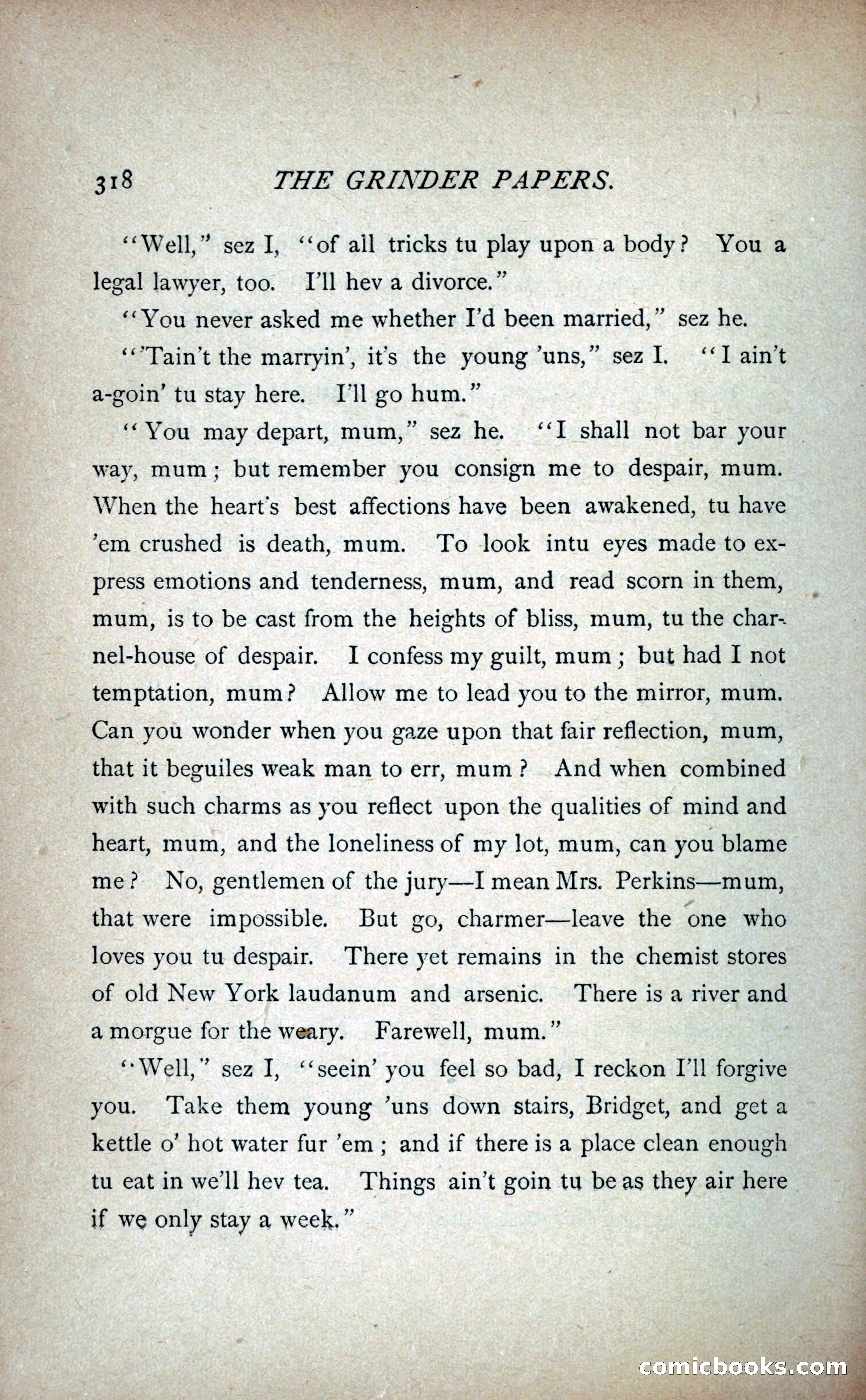 The Grinder Papers — page 323 of 357