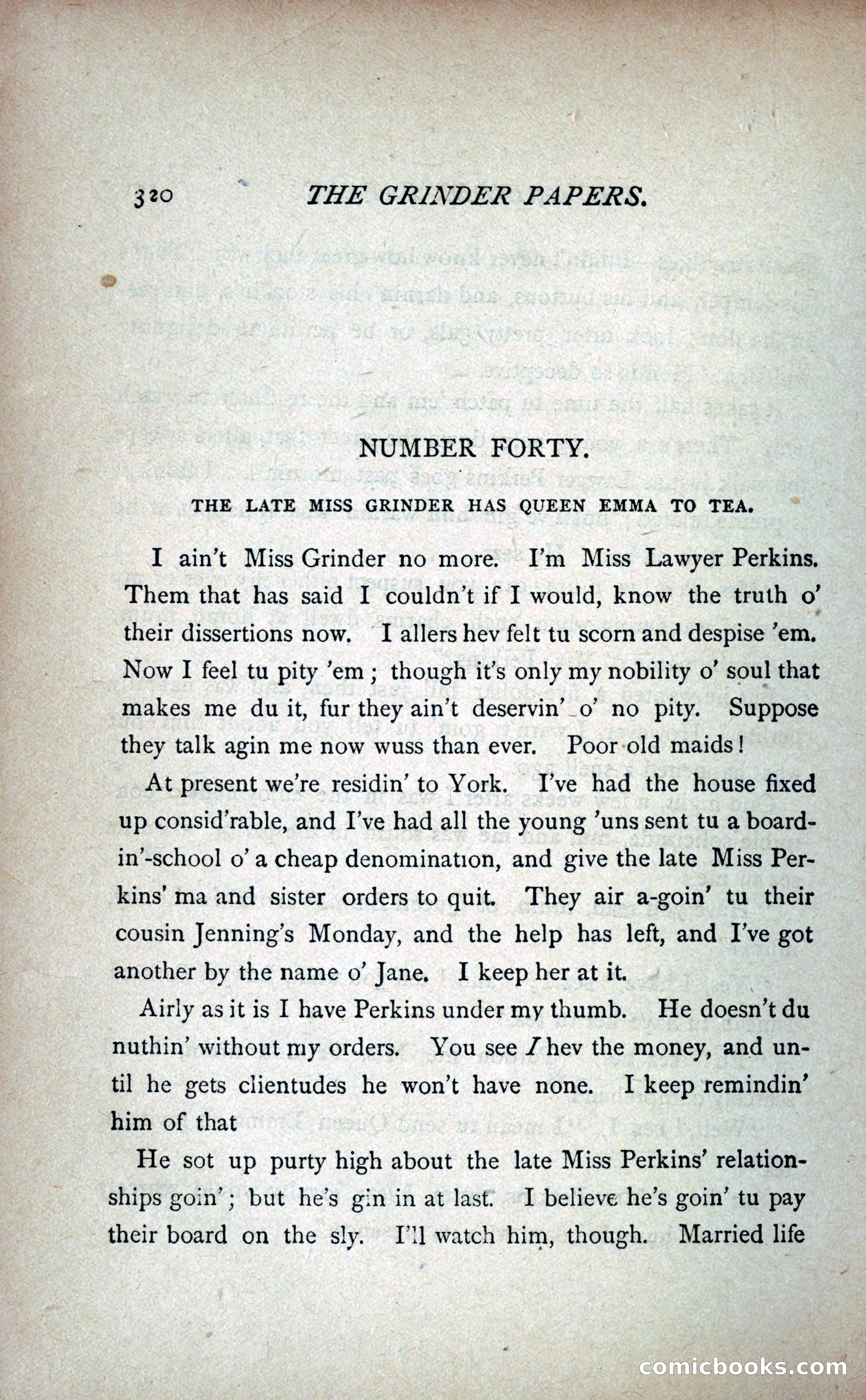 The Grinder Papers — page 325 of 357