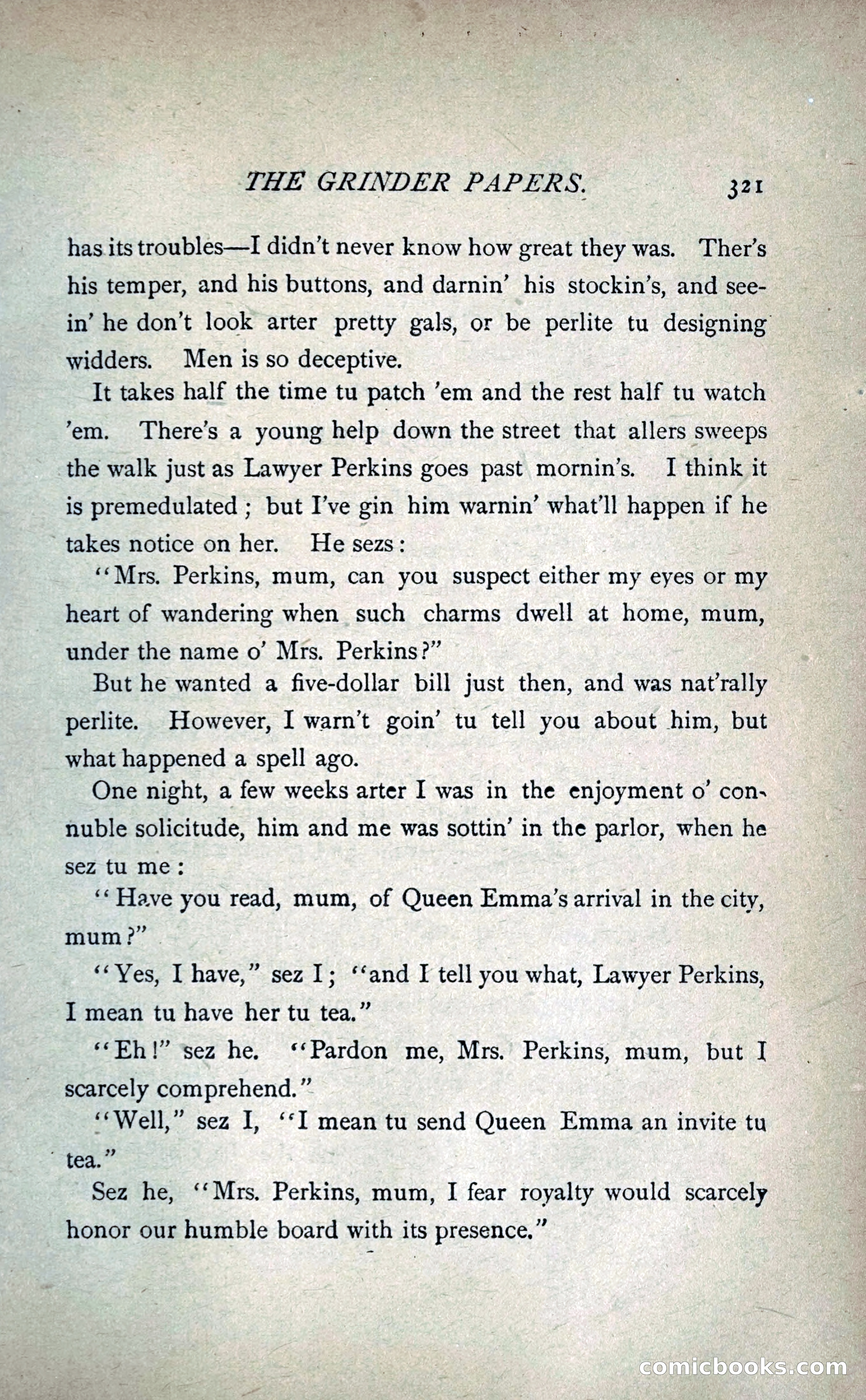 The Grinder Papers — page 326 of 357