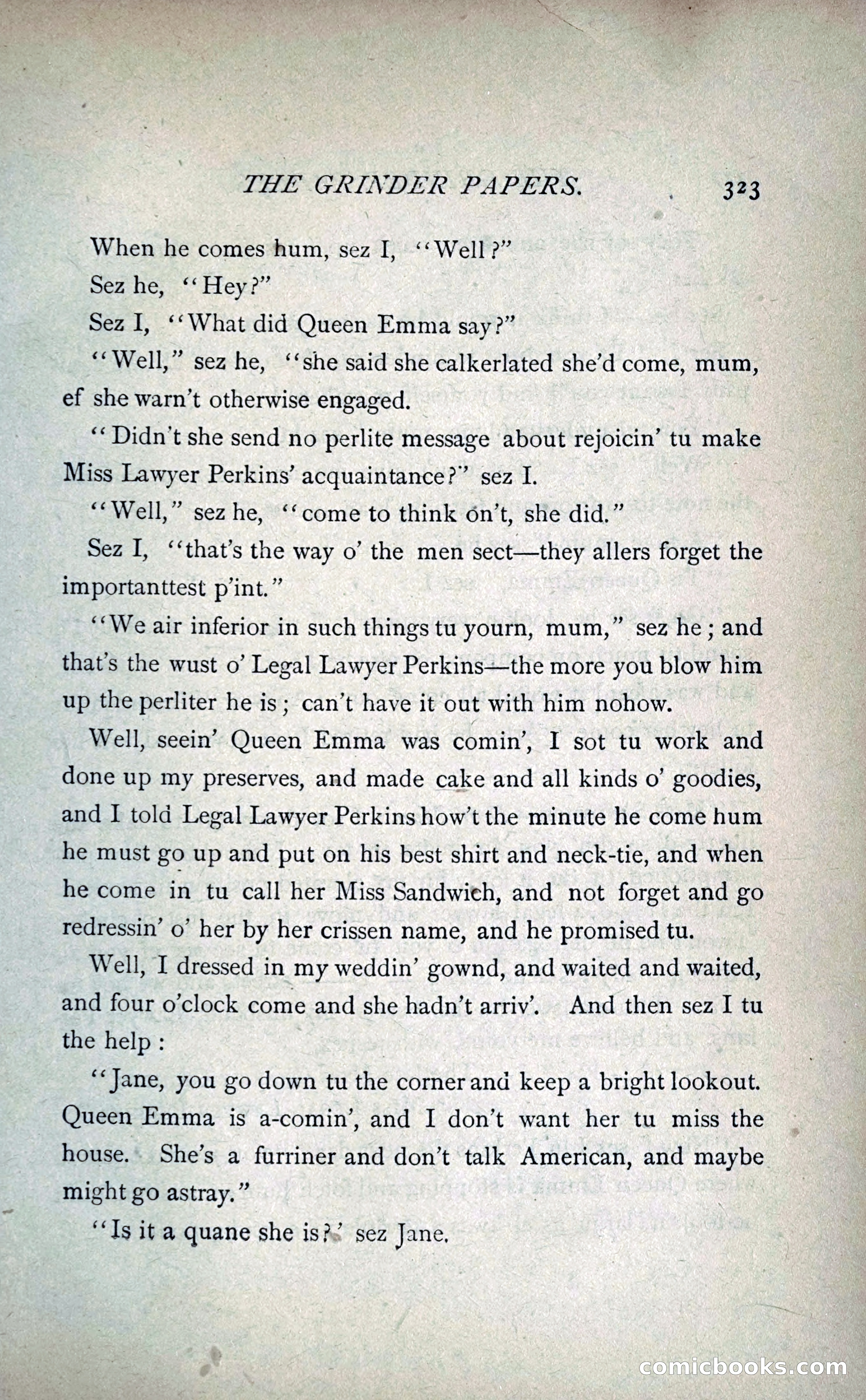 The Grinder Papers — page 328 of 357