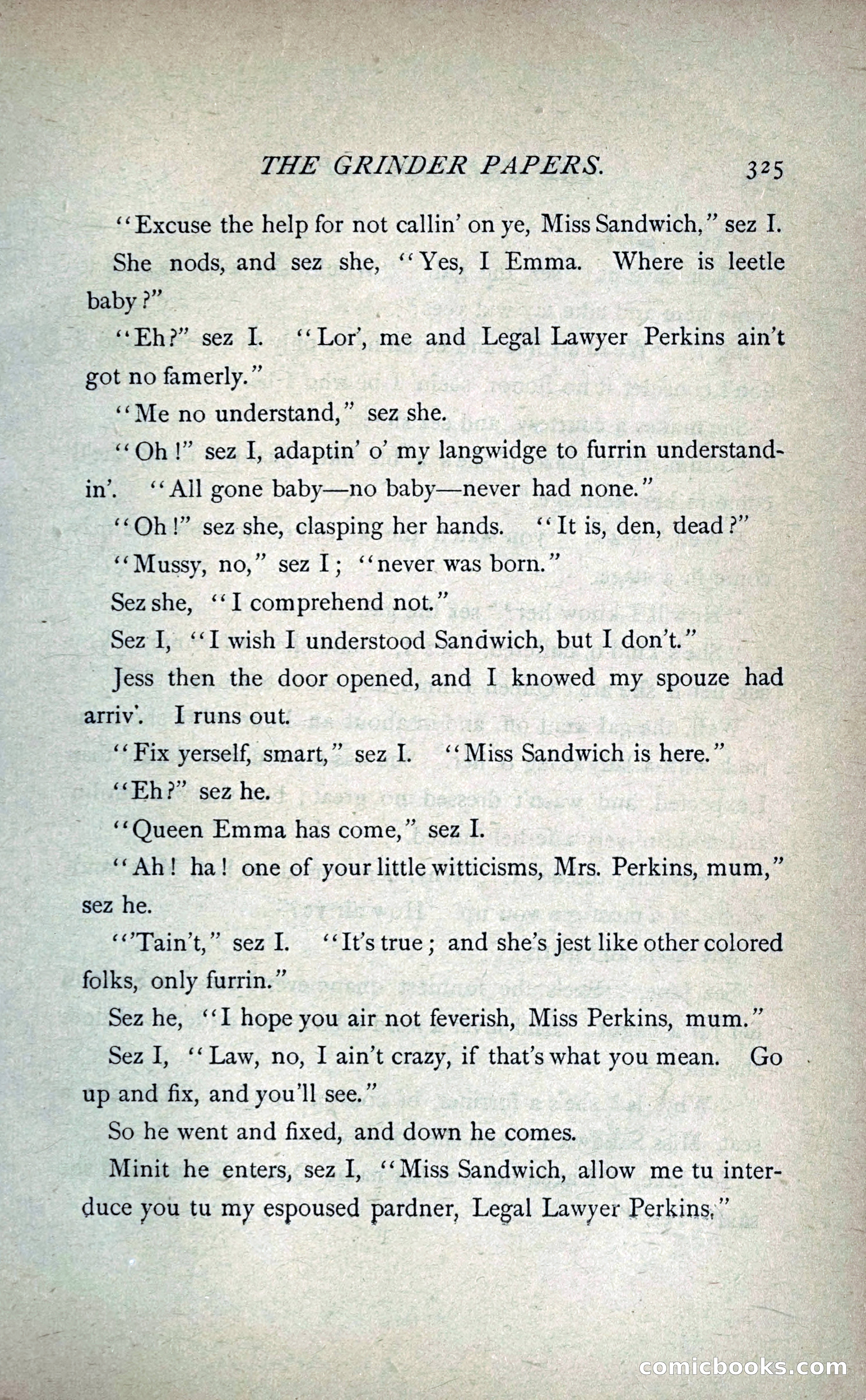The Grinder Papers — page 330 of 357