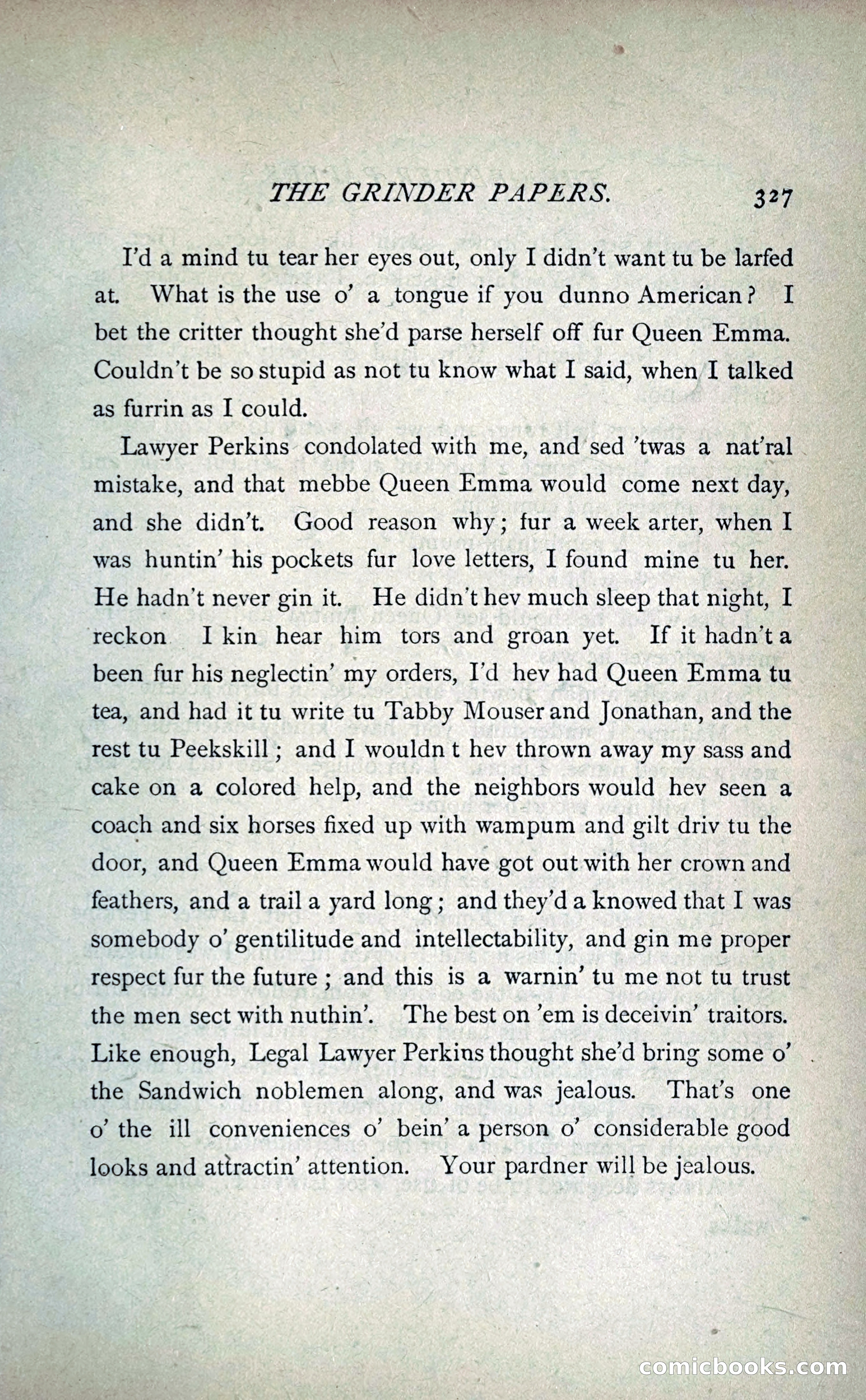 The Grinder Papers — page 332 of 357