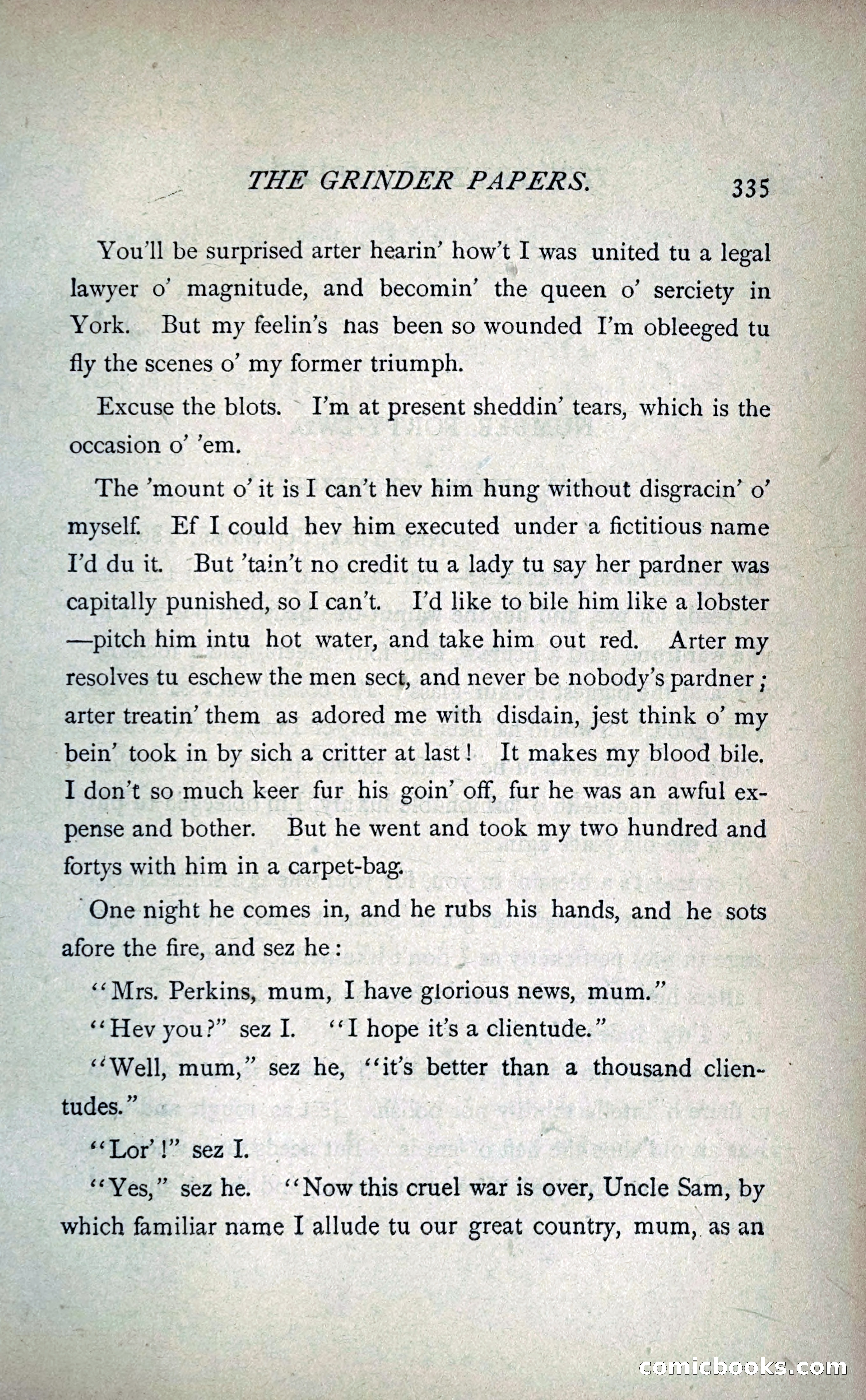 The Grinder Papers — page 340 of 357