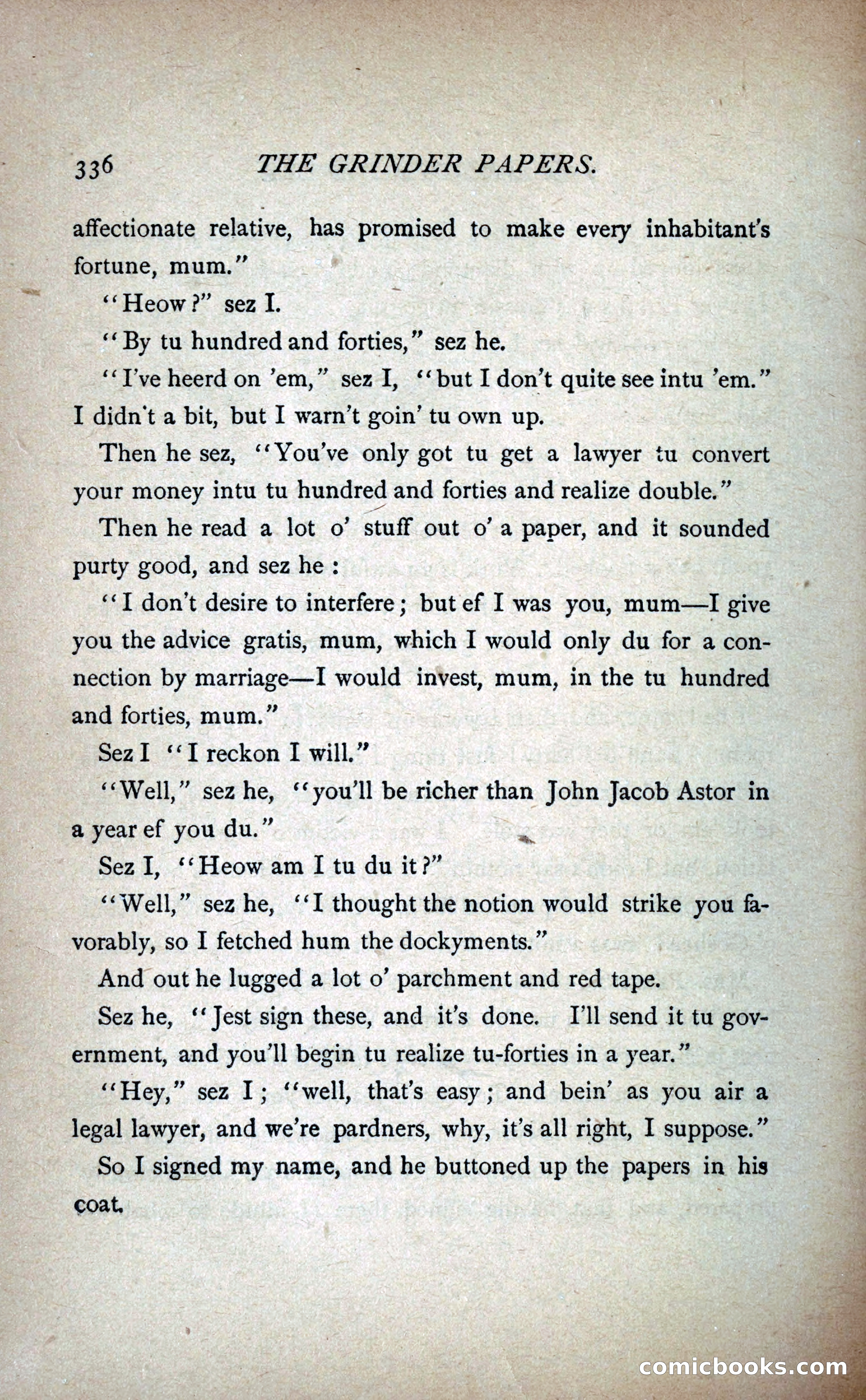 The Grinder Papers — page 341 of 357