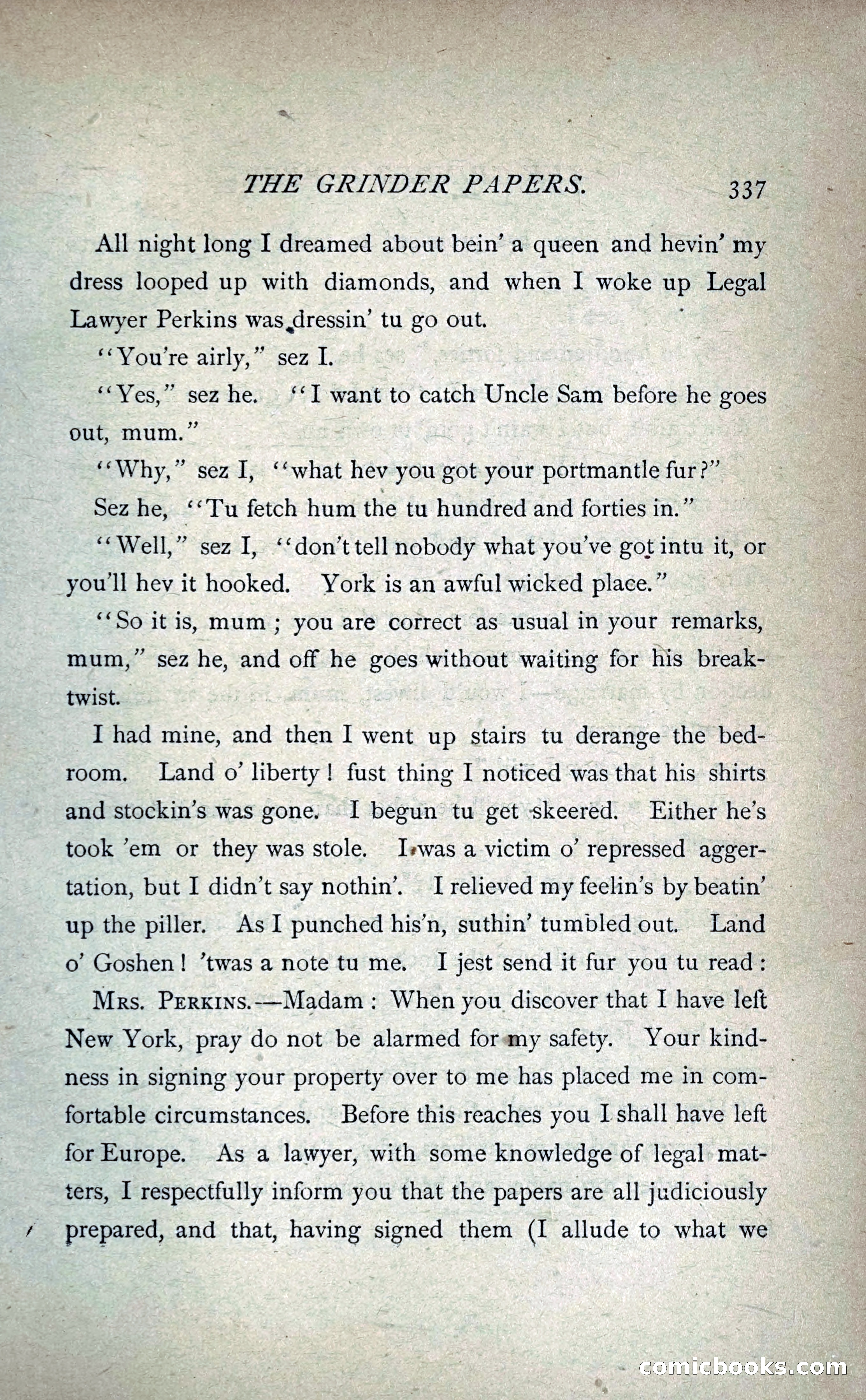 The Grinder Papers — page 342 of 357