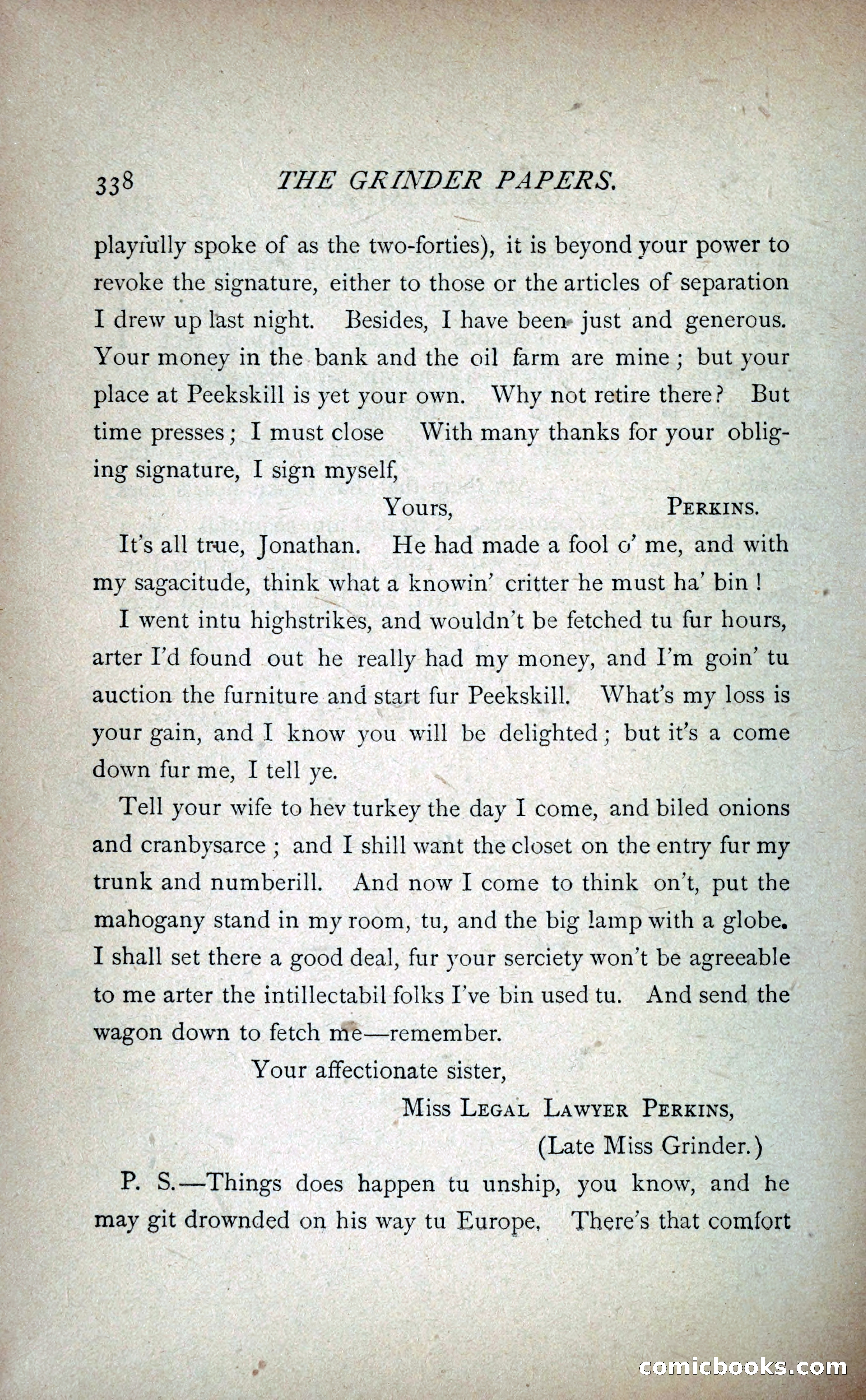 The Grinder Papers — page 343 of 357