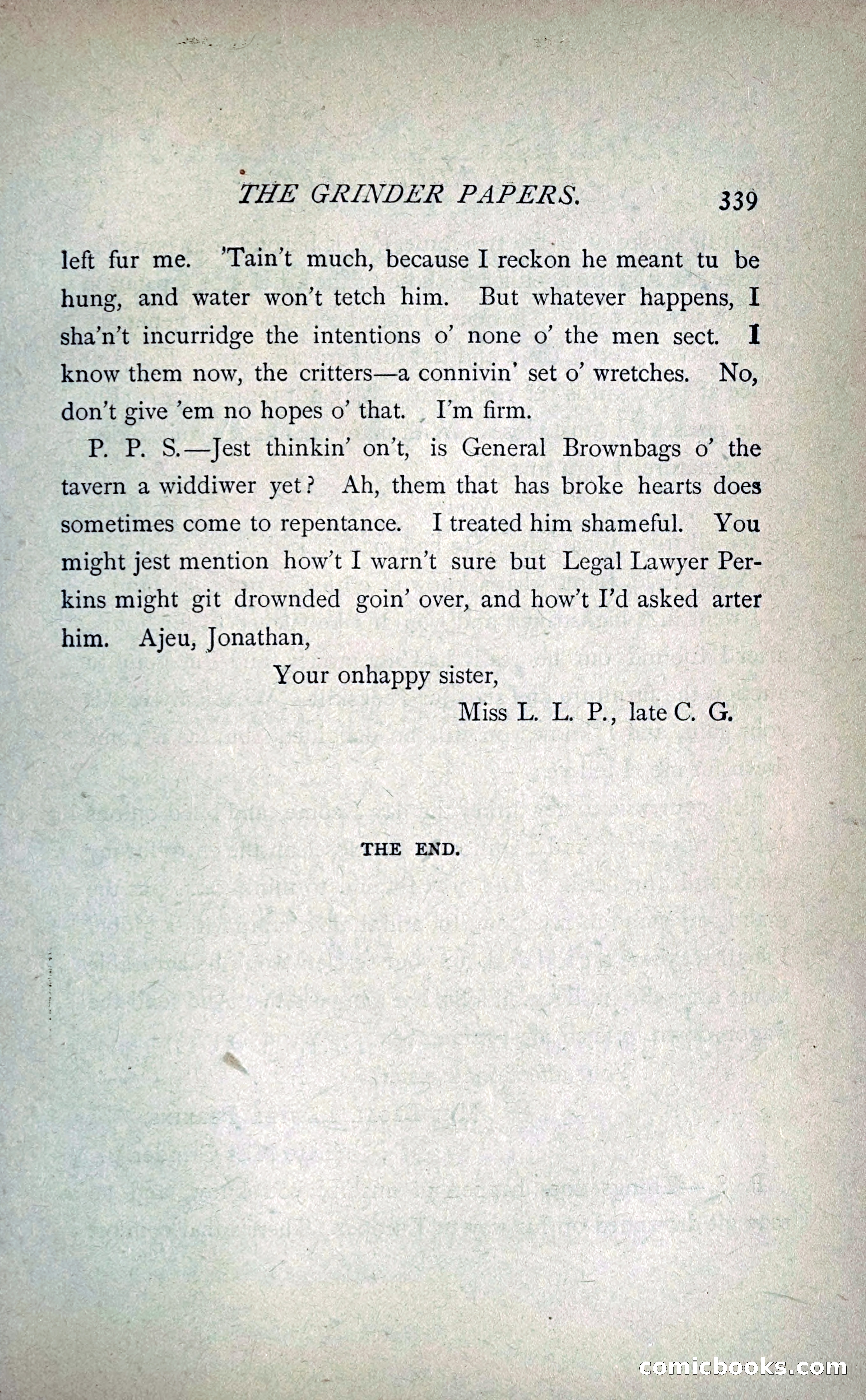 The Grinder Papers — page 344 of 357