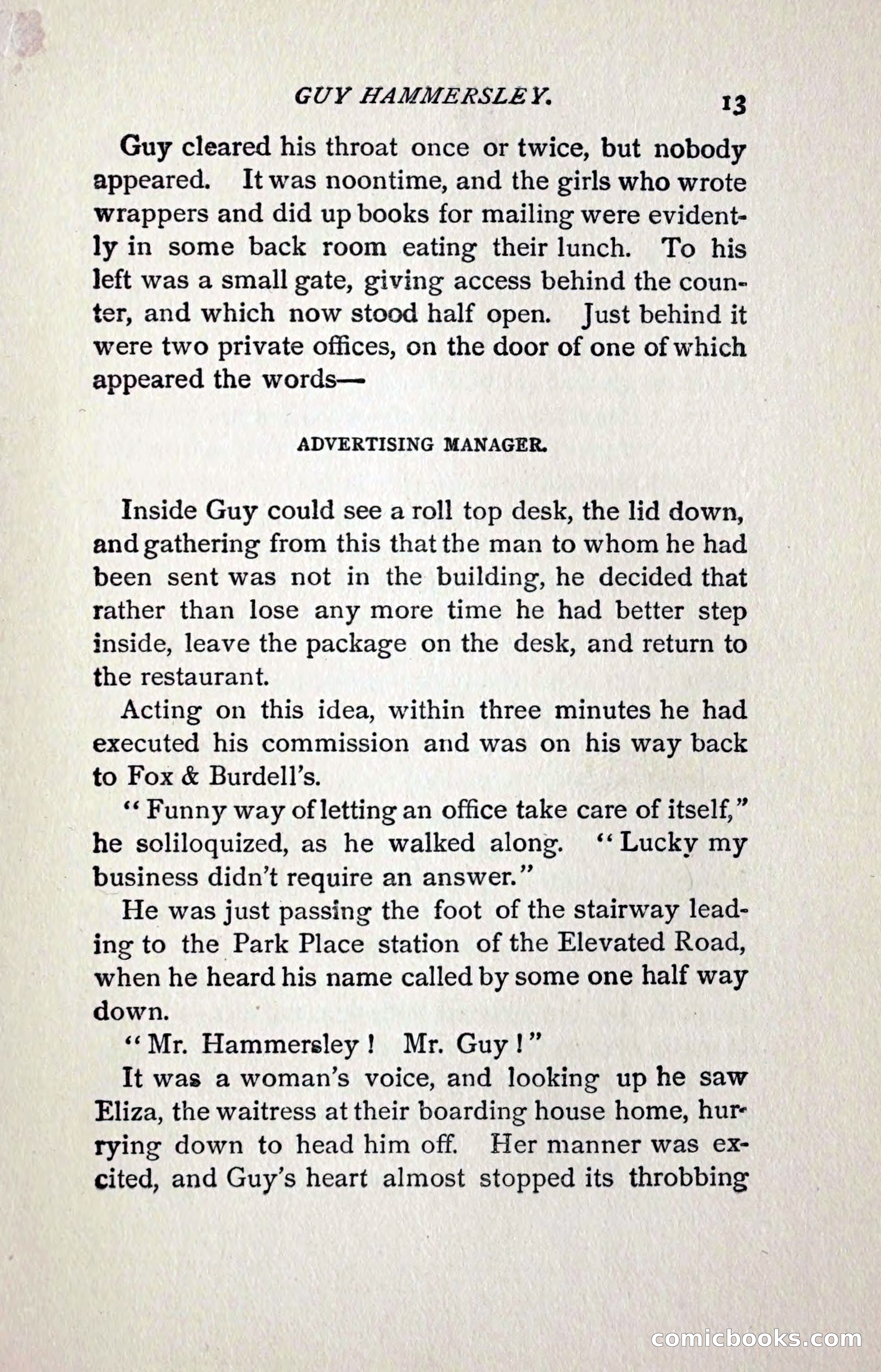 Guy Hammersley; or, Clearing his Name — page 22 of 263