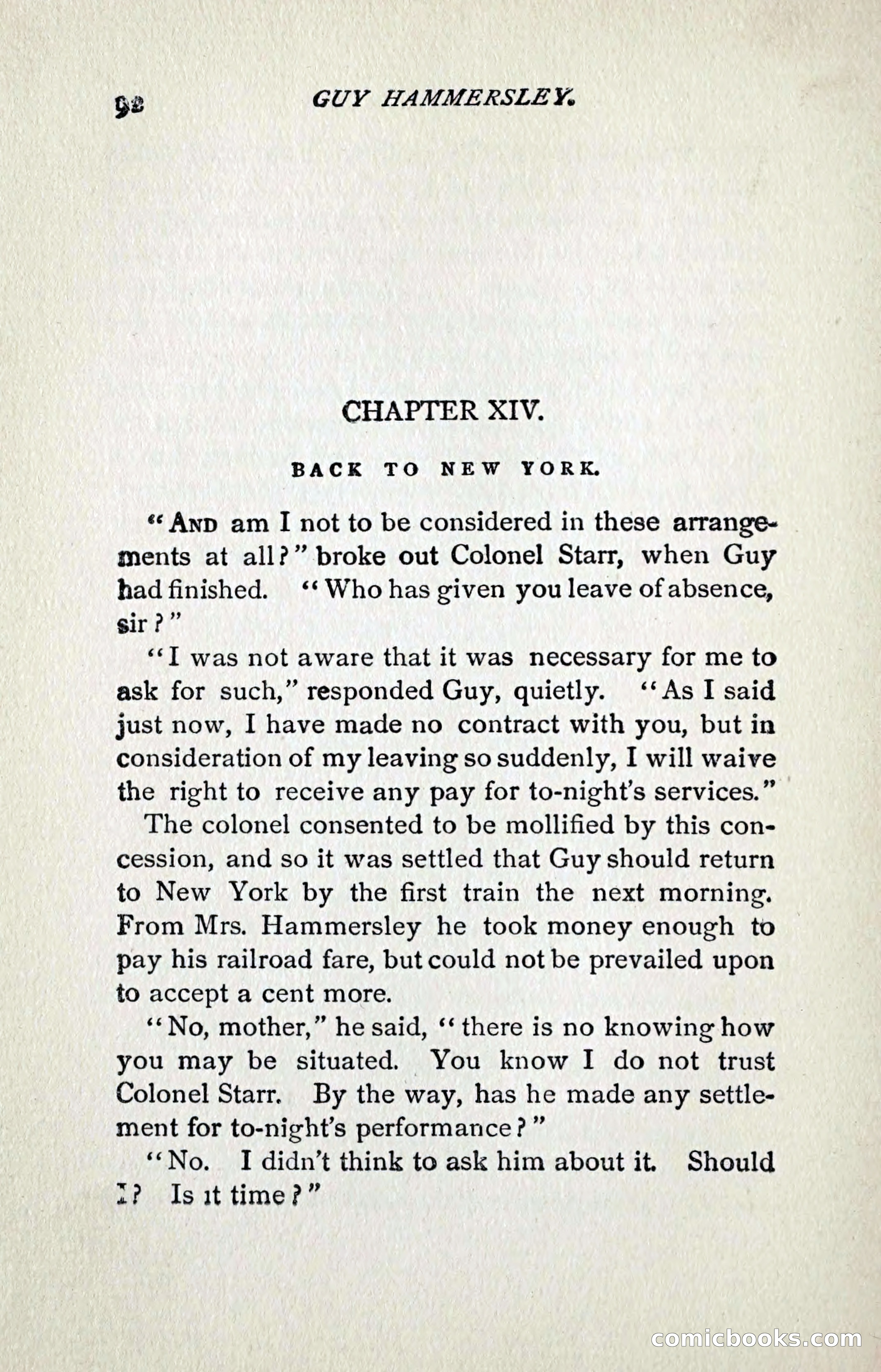 Guy Hammersley; or, Clearing his Name — page 101 of 263