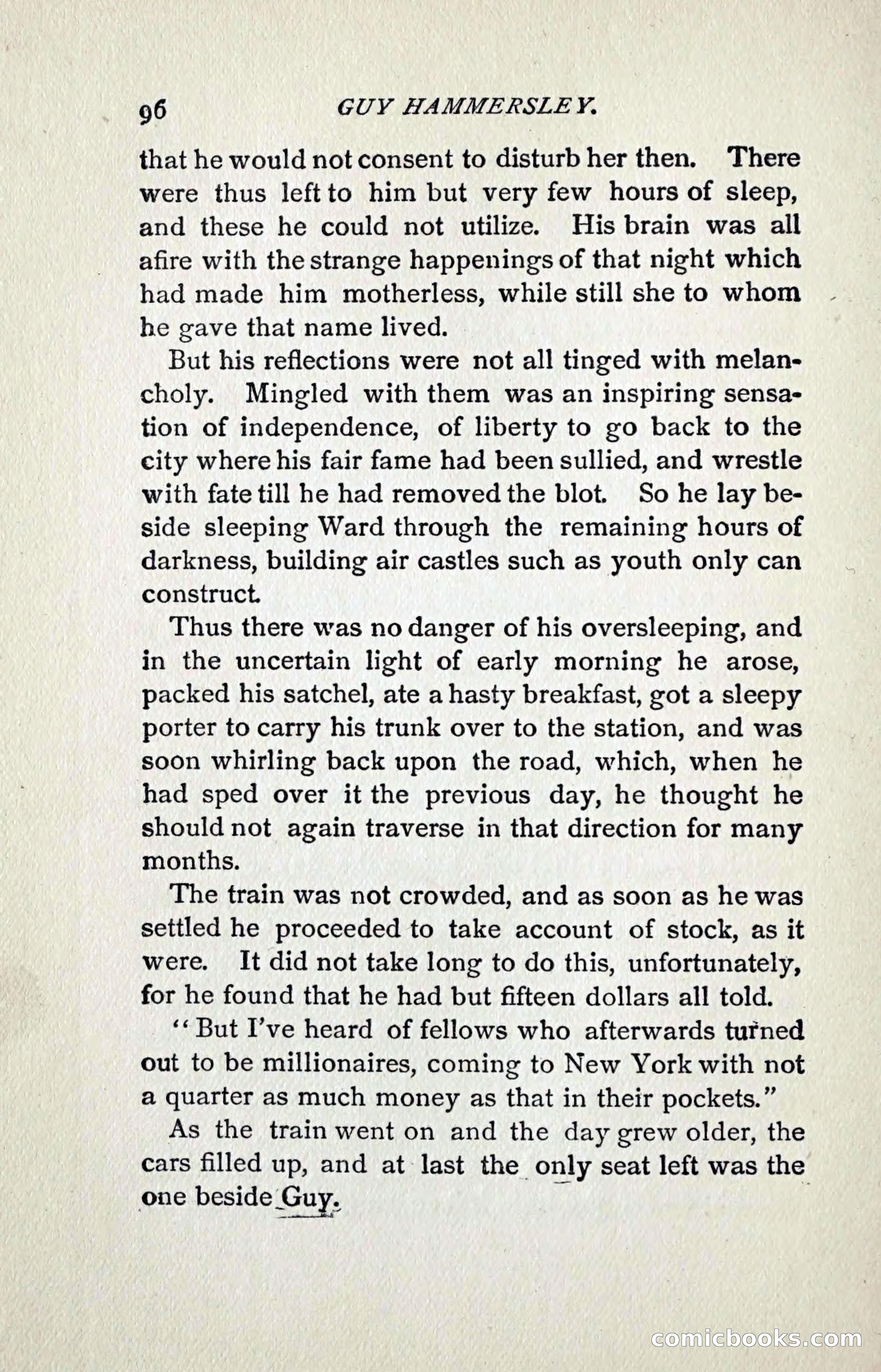 Guy Hammersley; or, Clearing his Name — page 105 of 263