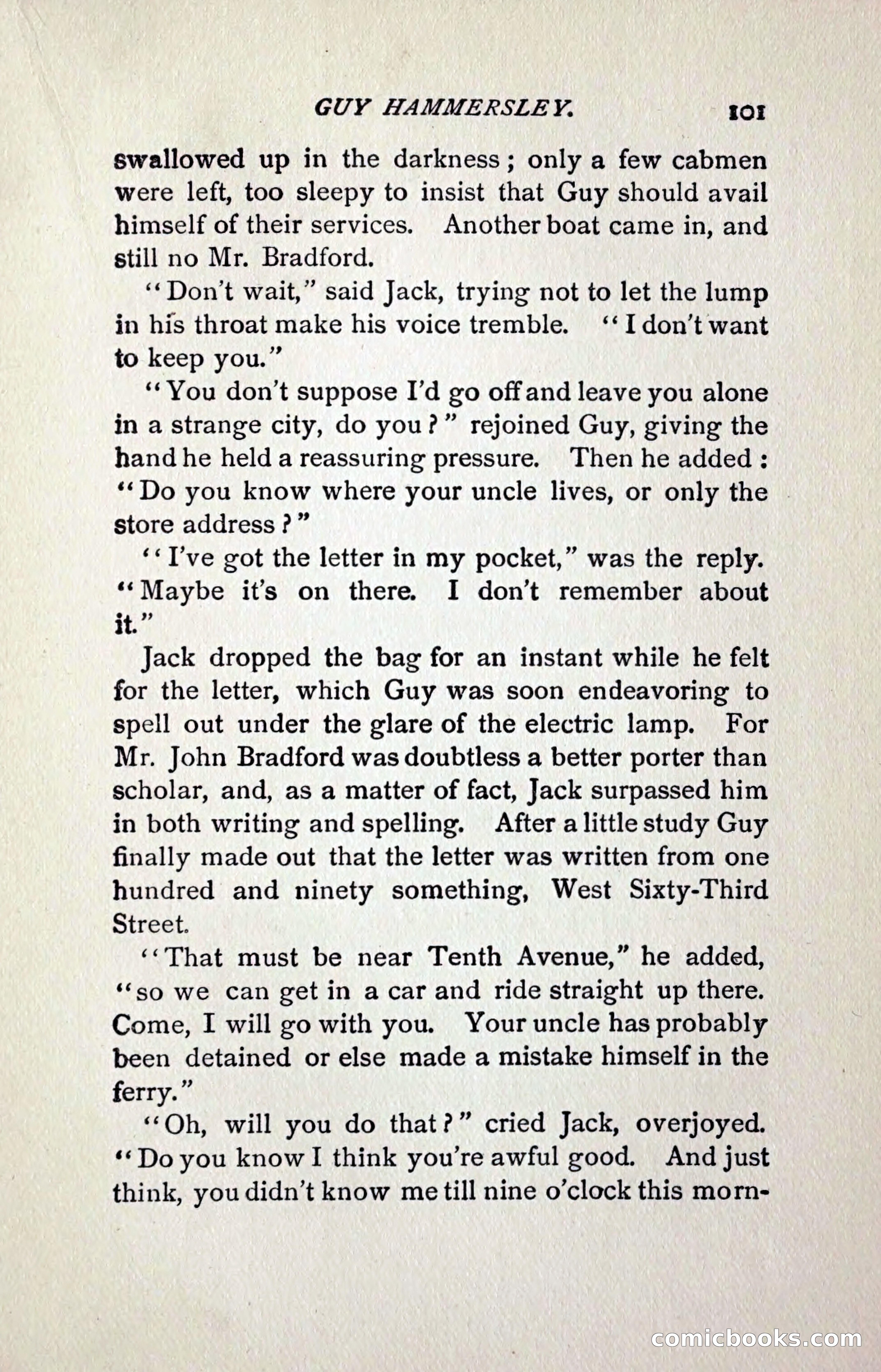 Guy Hammersley; or, Clearing his Name — page 110 of 263