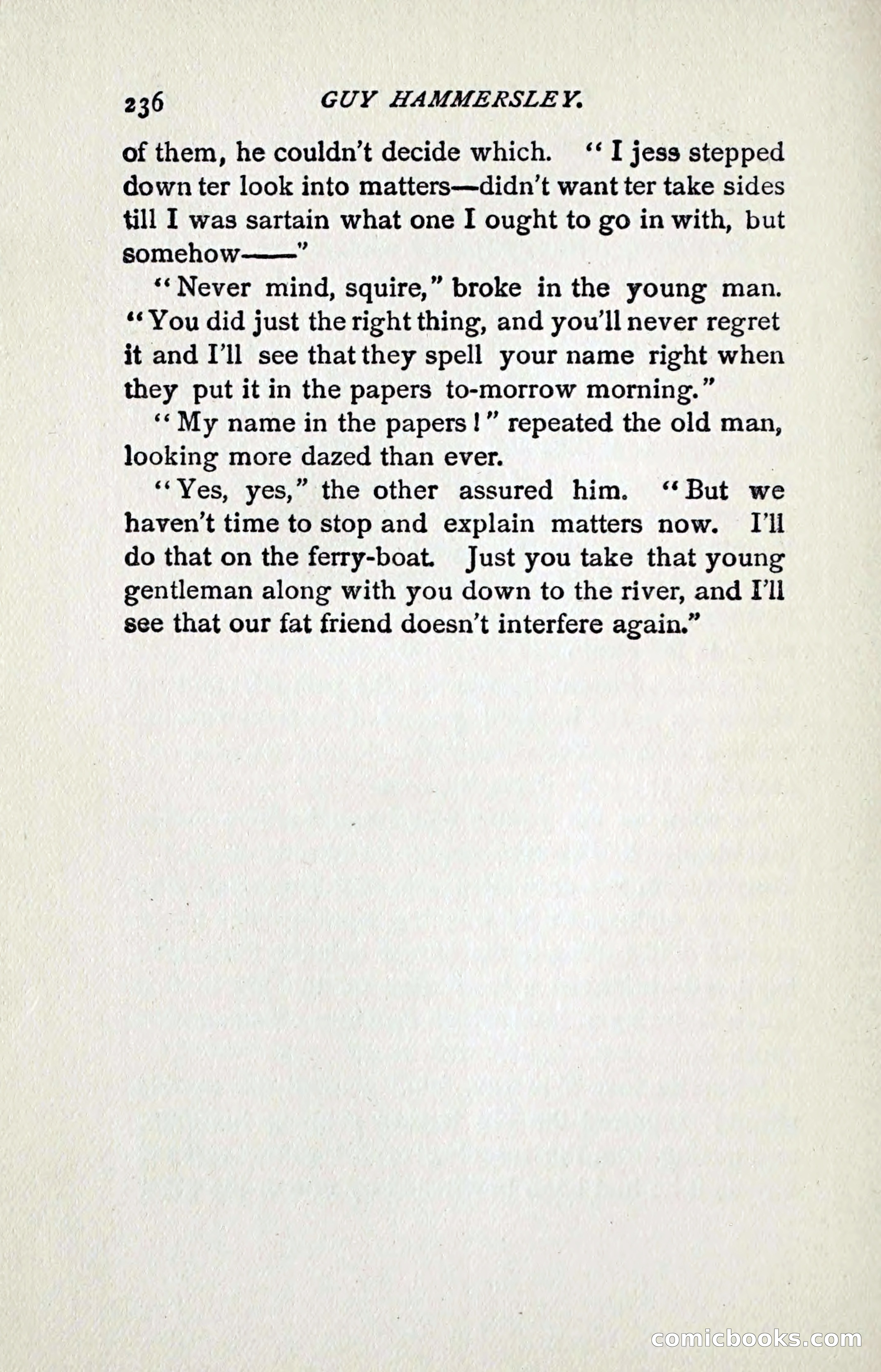 Guy Hammersley; or, Clearing his Name — page 245 of 263