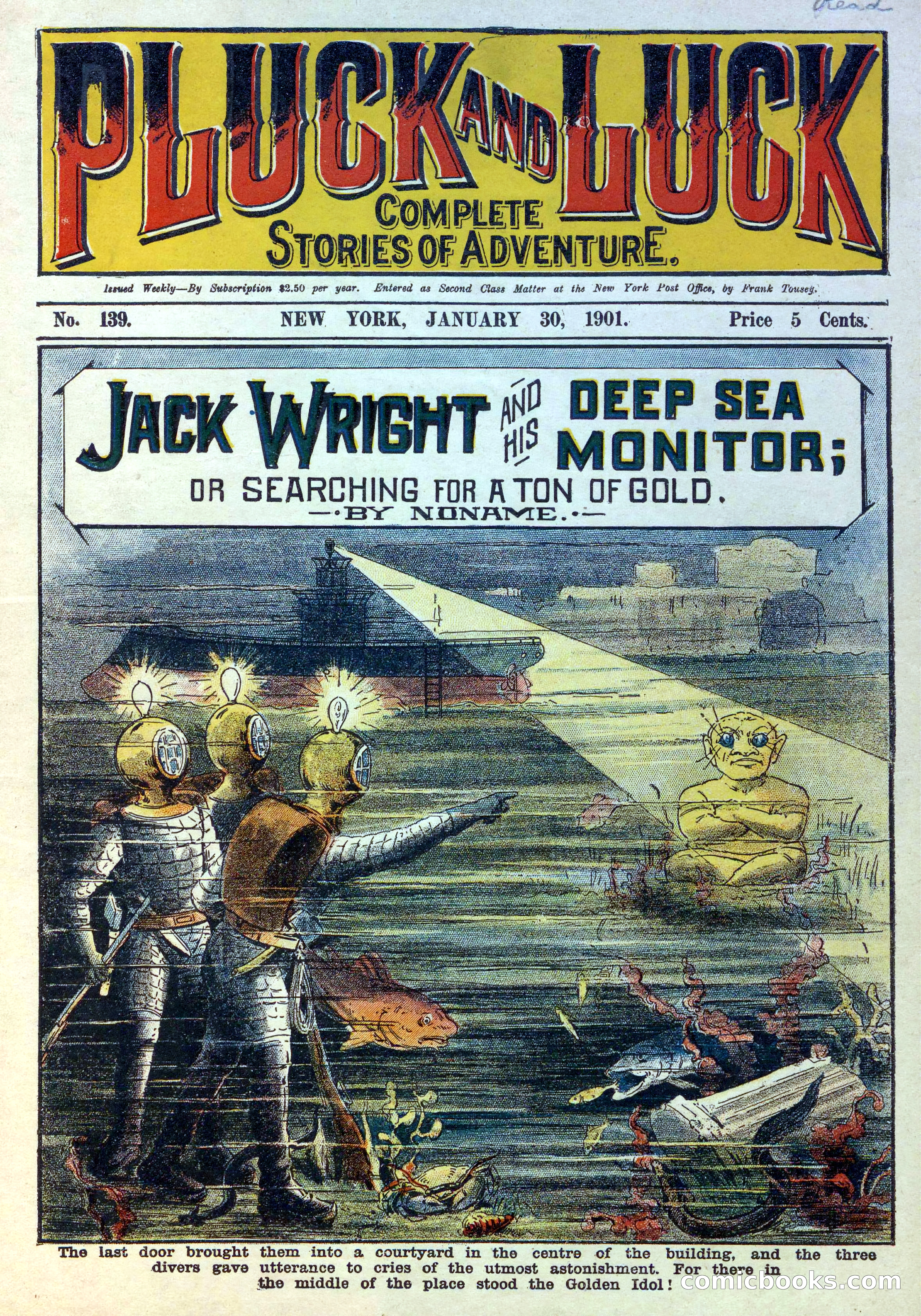 Pluck and Luck #139: Jack Wright and His Deep Sea Monitor