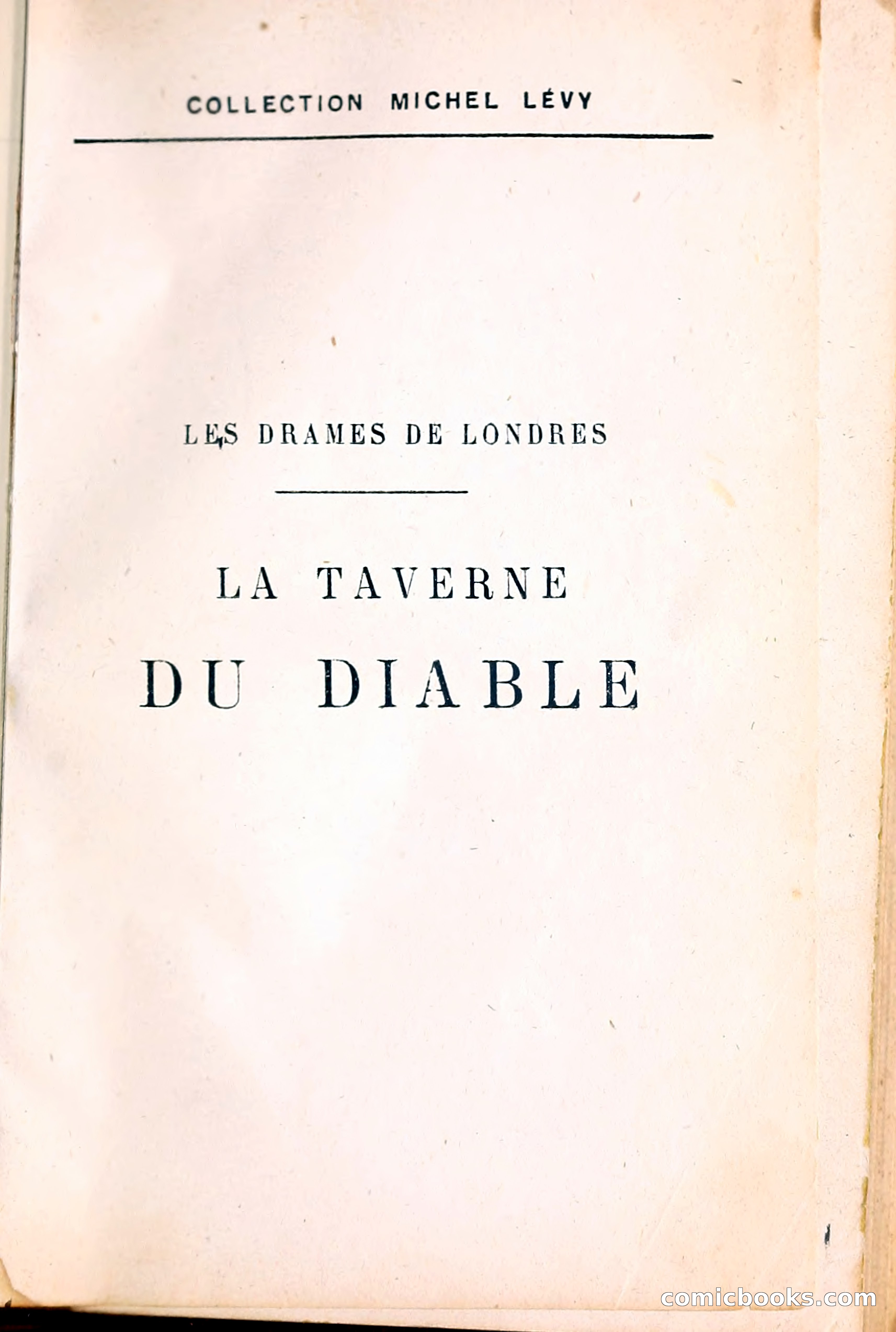 La taverne du diable (The Devil's Tavern)