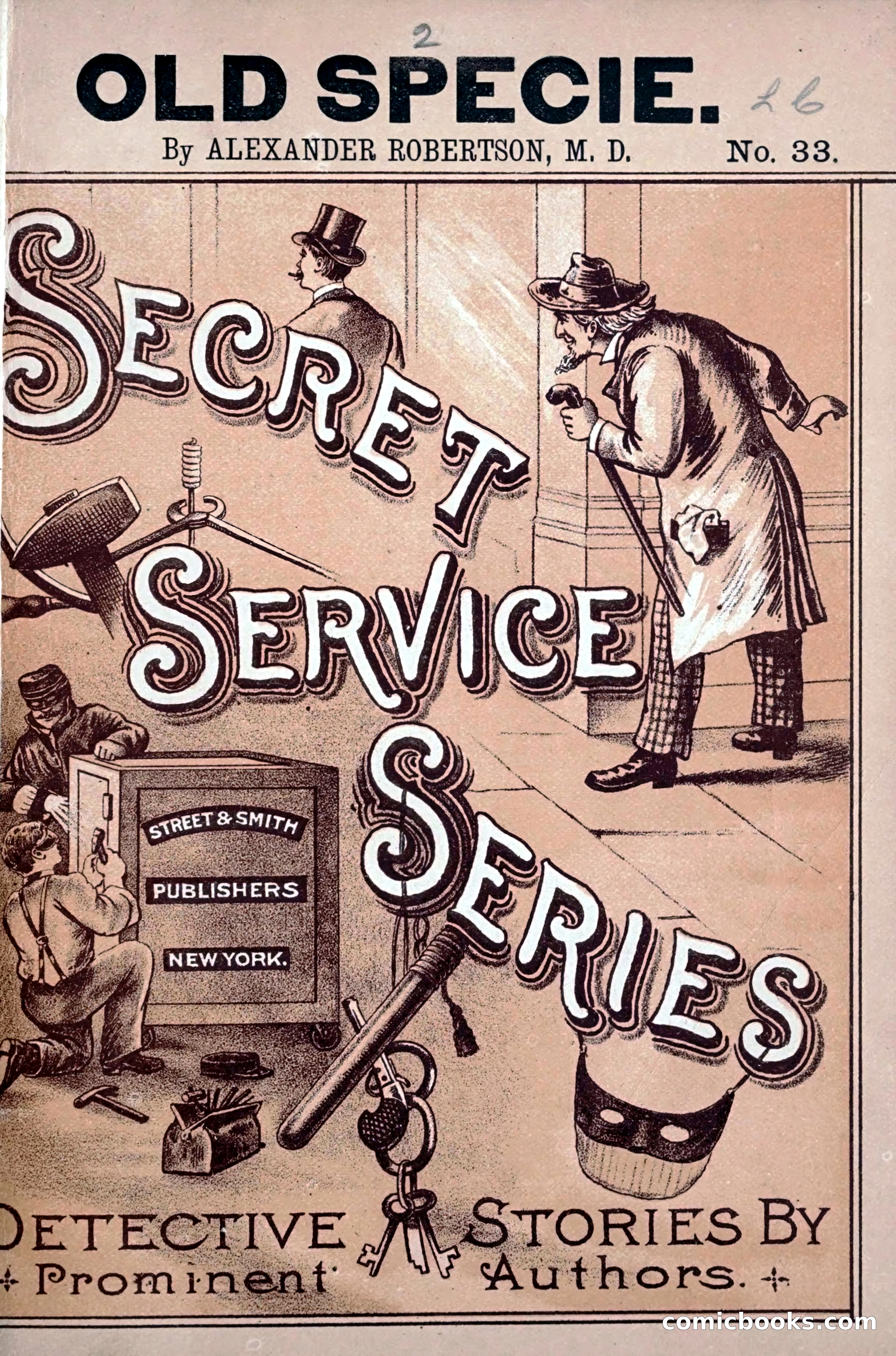 Old Specie, the Treasury Detective; or, The Harbor Lights of New York