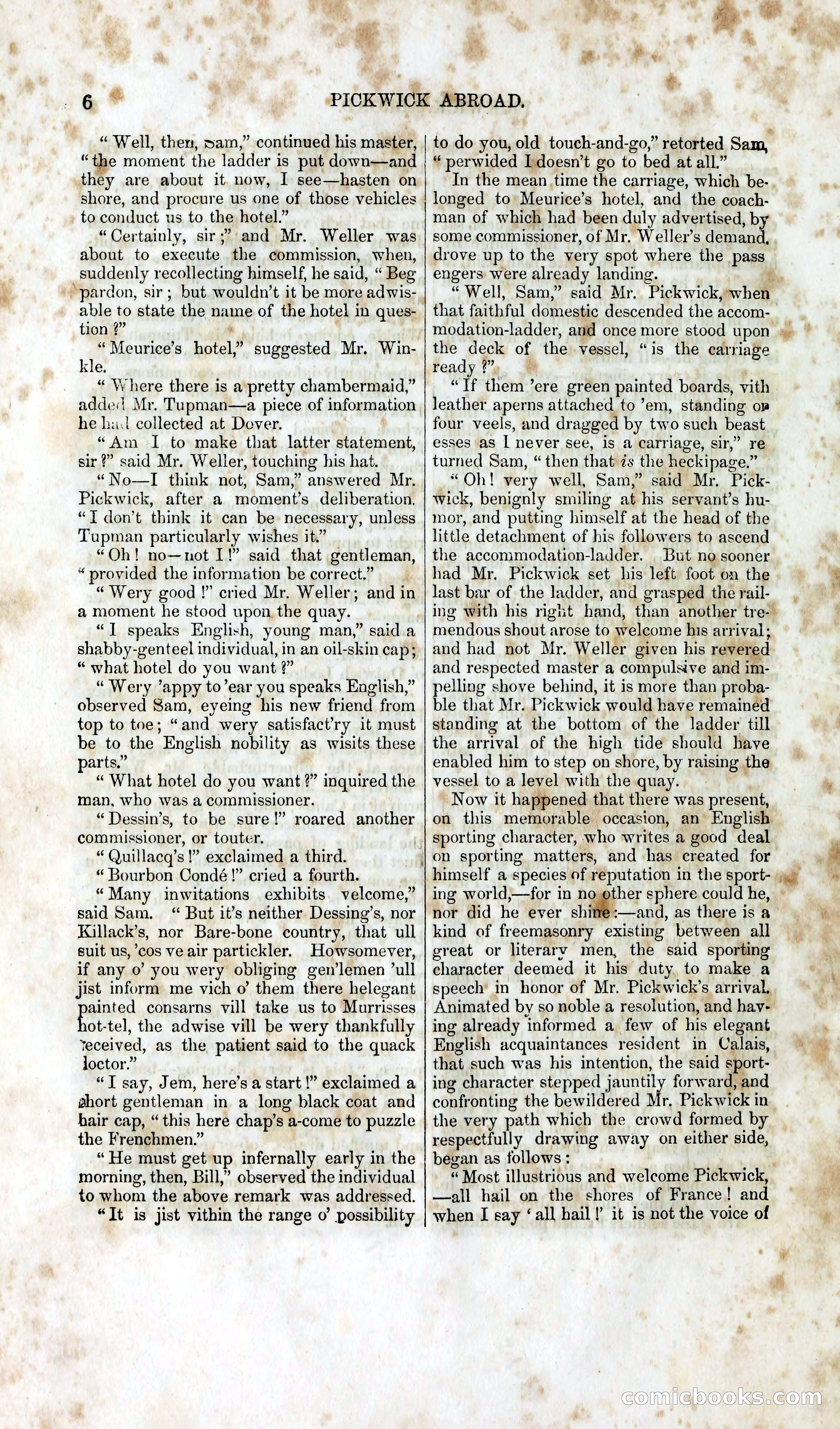 Pickwick Abroad: A Companion to the Pickwick Papers — page 12 of 400