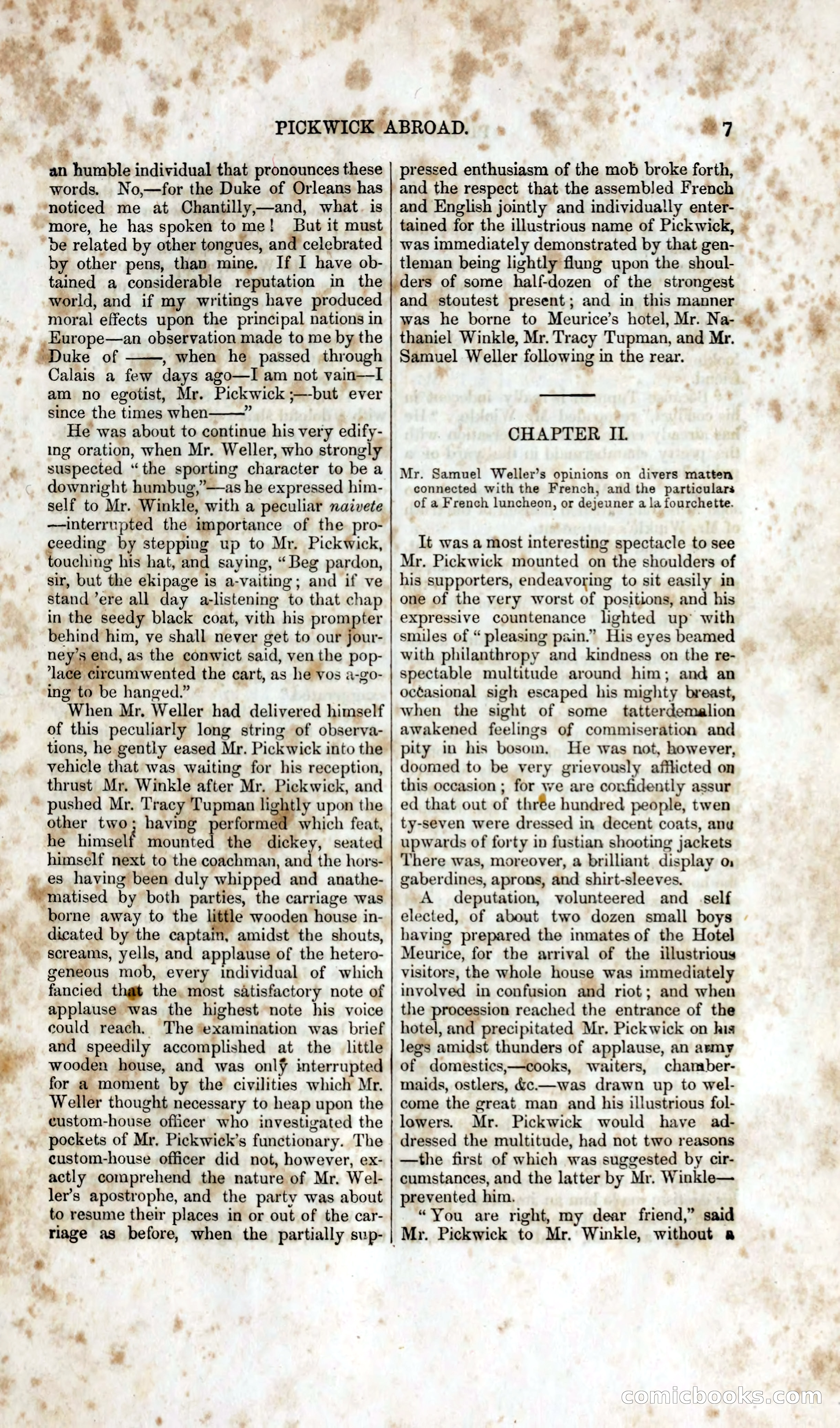 Pickwick Abroad: A Companion to the Pickwick Papers — page 13 of 400